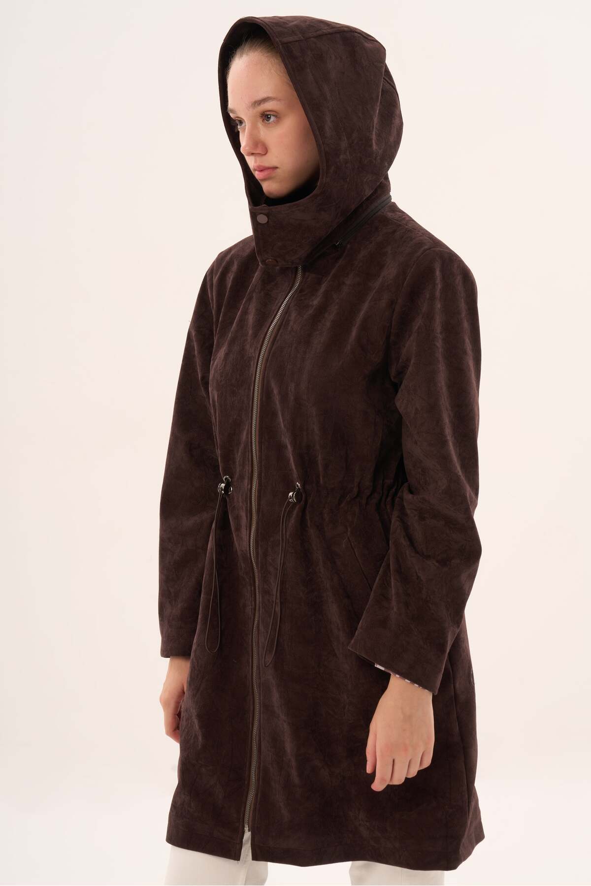 Veger-Lining Overcoat with Zebra Print 1