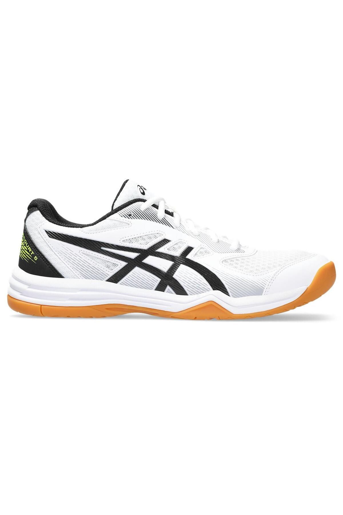 Asics Upcourt 5 Erkek Siyah-beyaz Voleybol