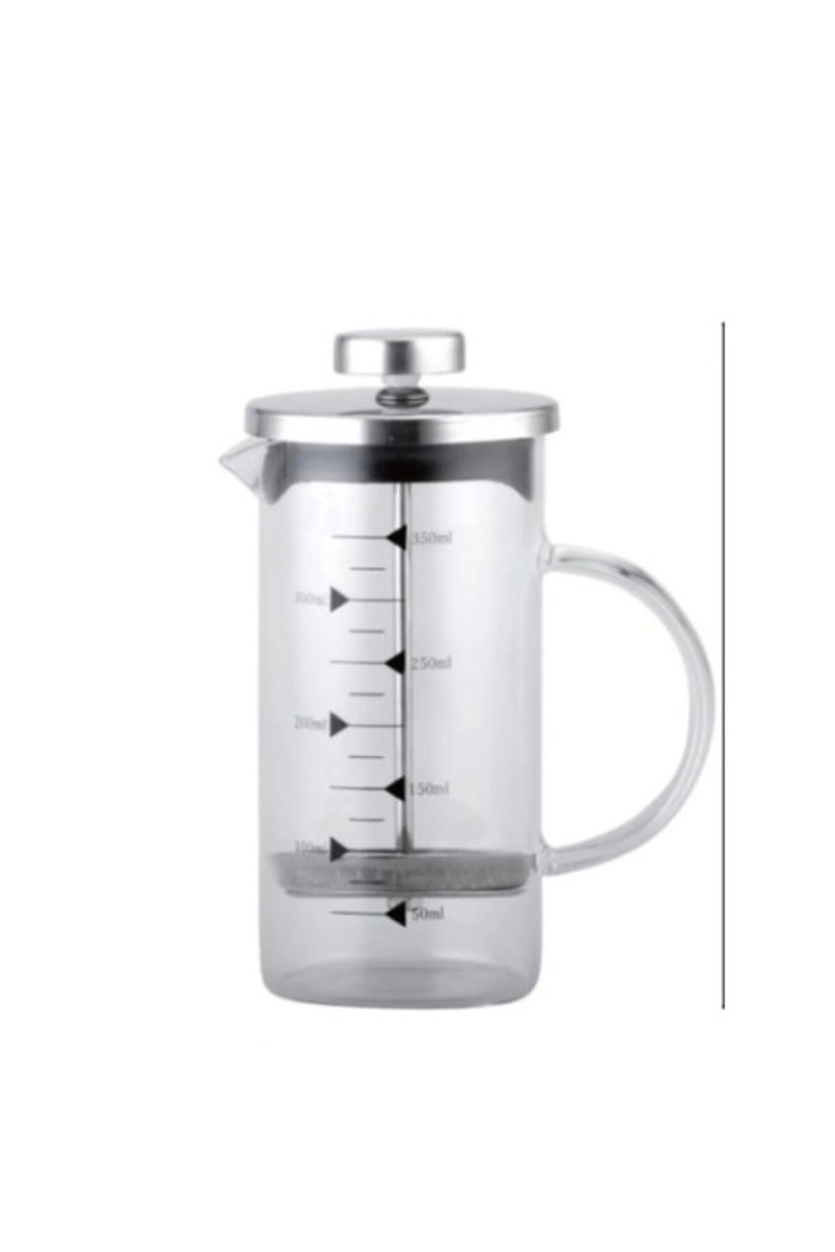 BDA ticaret 350 ml Cam French Press Kahve Demleme Makinesi