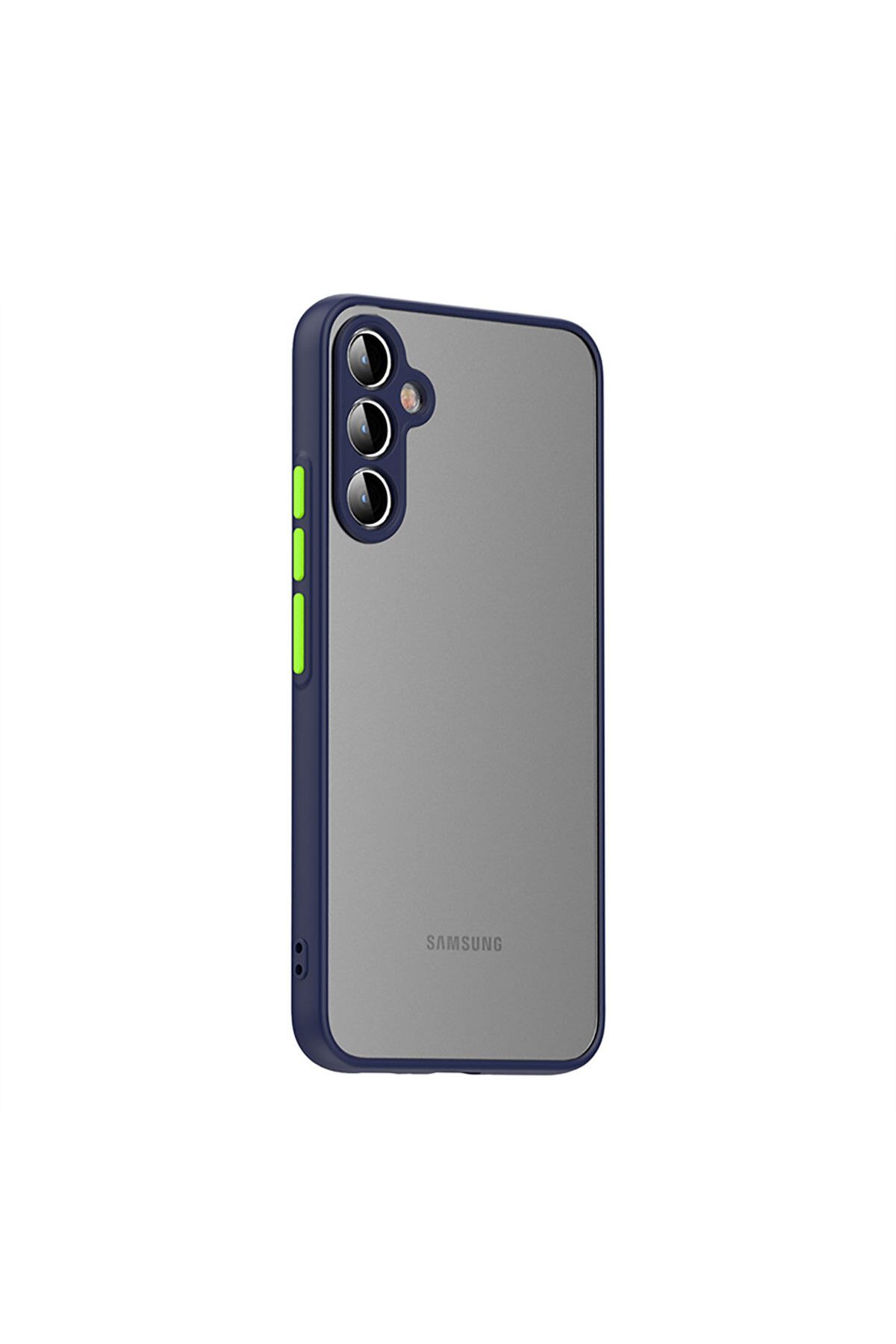 gaappy Hod Serisi Samsung Galaxy A54 Lacivert - Yeşil Kapak