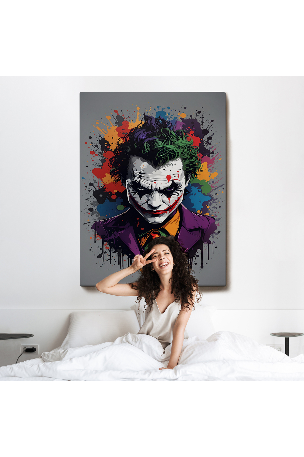 Joker Kanvas Tablosu görsel 6