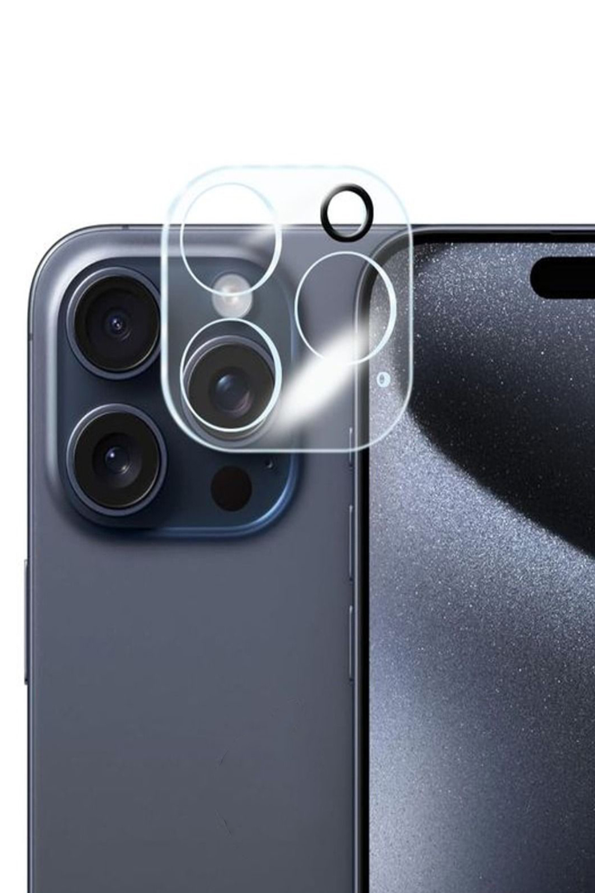 Apple iPhone 16 Pro Uyumlu  Kamera Lensi Şeffaf Koruma Camı