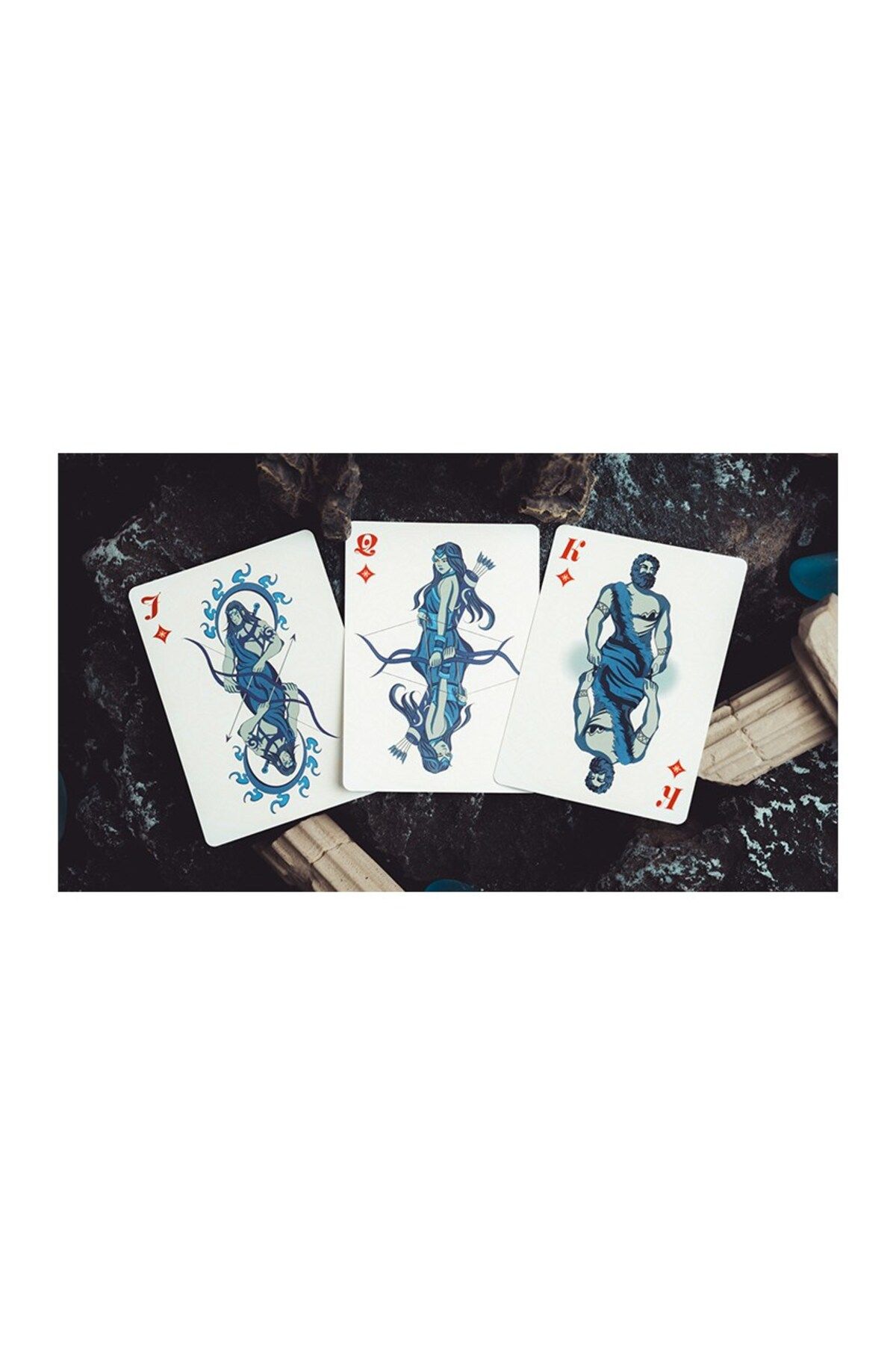 OyuncaklarÜlkesi-Bpcc Atlantis Water Premium Playing Card Limited Edition Collectable Playing Cards 3