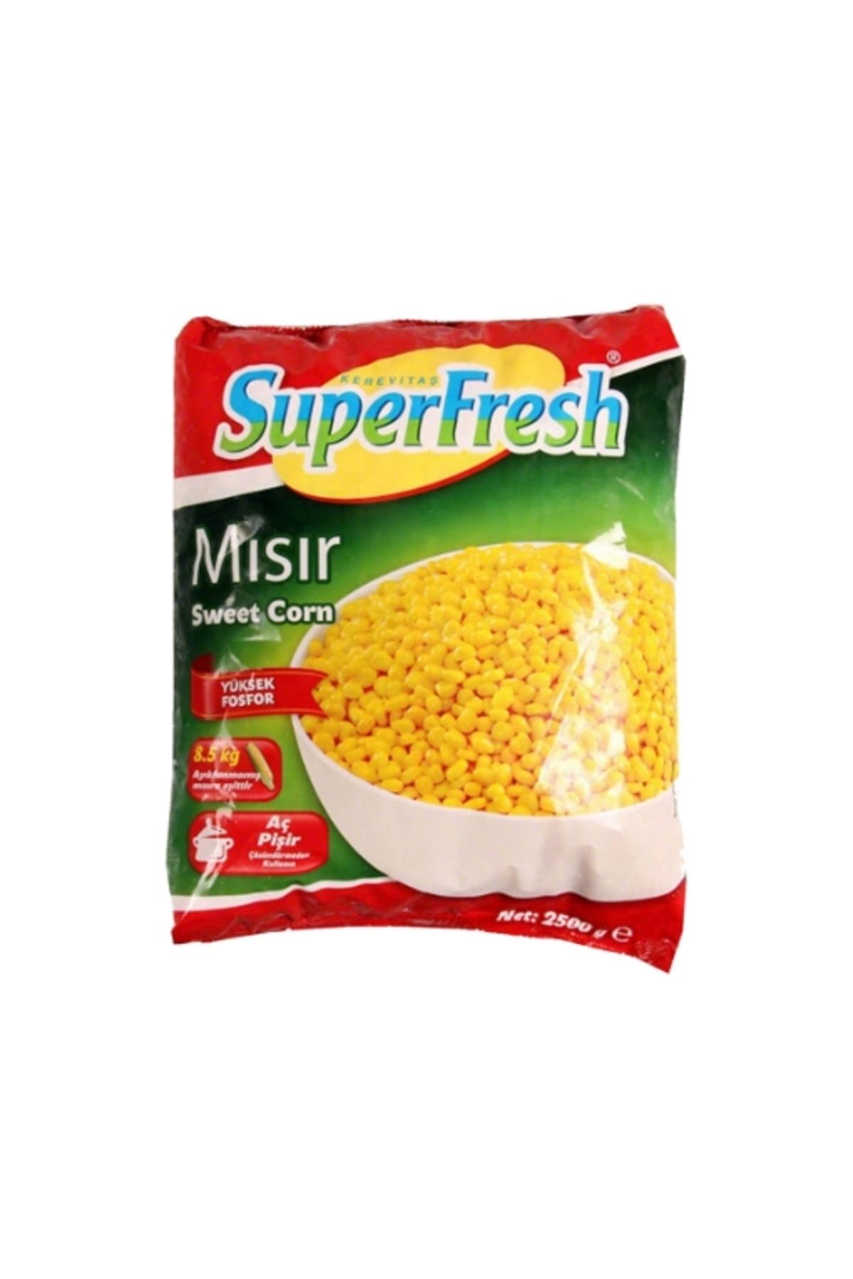 SuperFresh Mısır 2500 Gr. (12'Lİ)