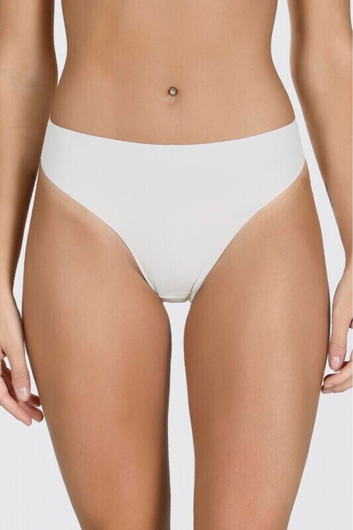 NBB-Ecru Invisible Non-Marking Shorts Panties 3