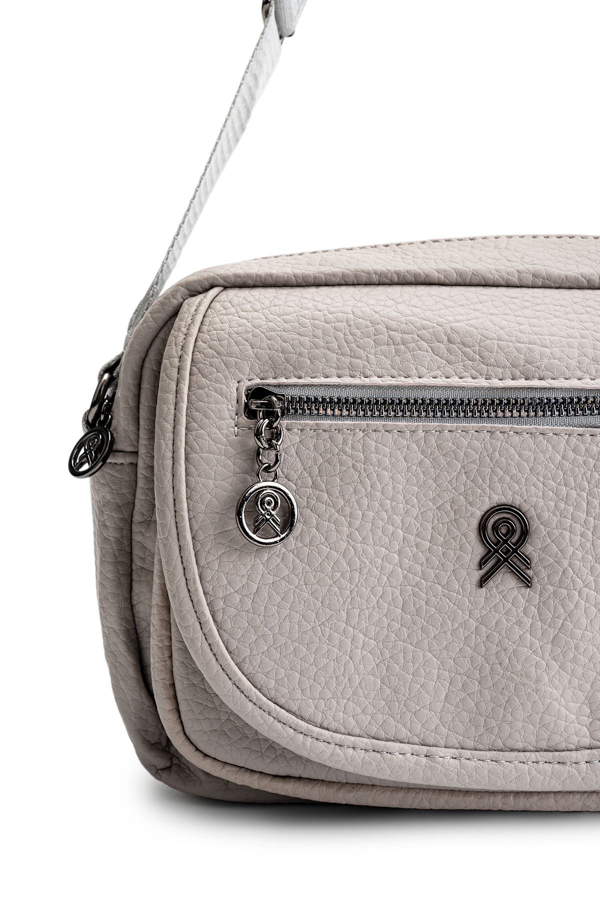 minebag-Dámska crossbody kabelka Marie Grey z umelej kože 2