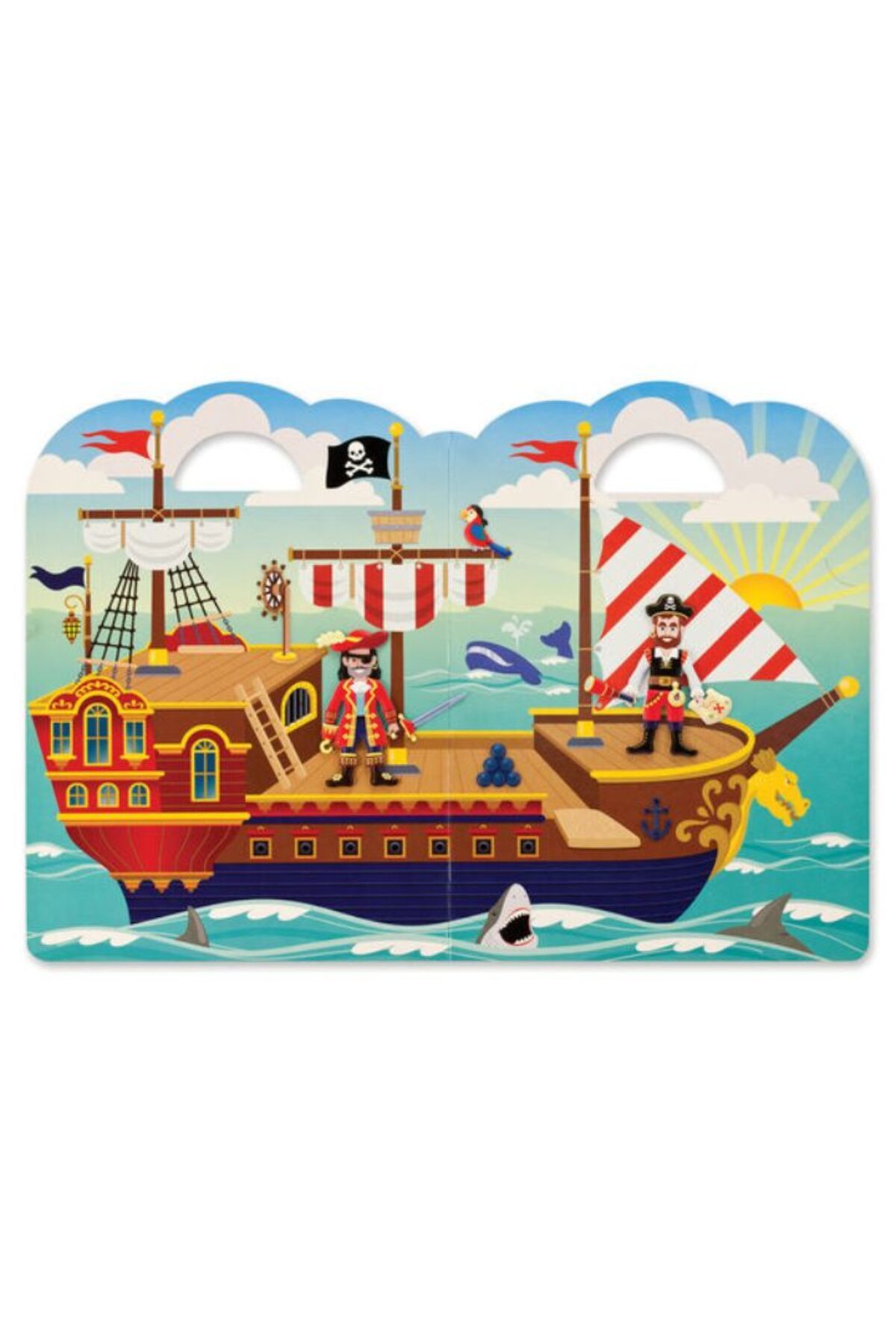 Melissa & Doug-Embossed Plug and Take Off Sticker Set - Pirates 4