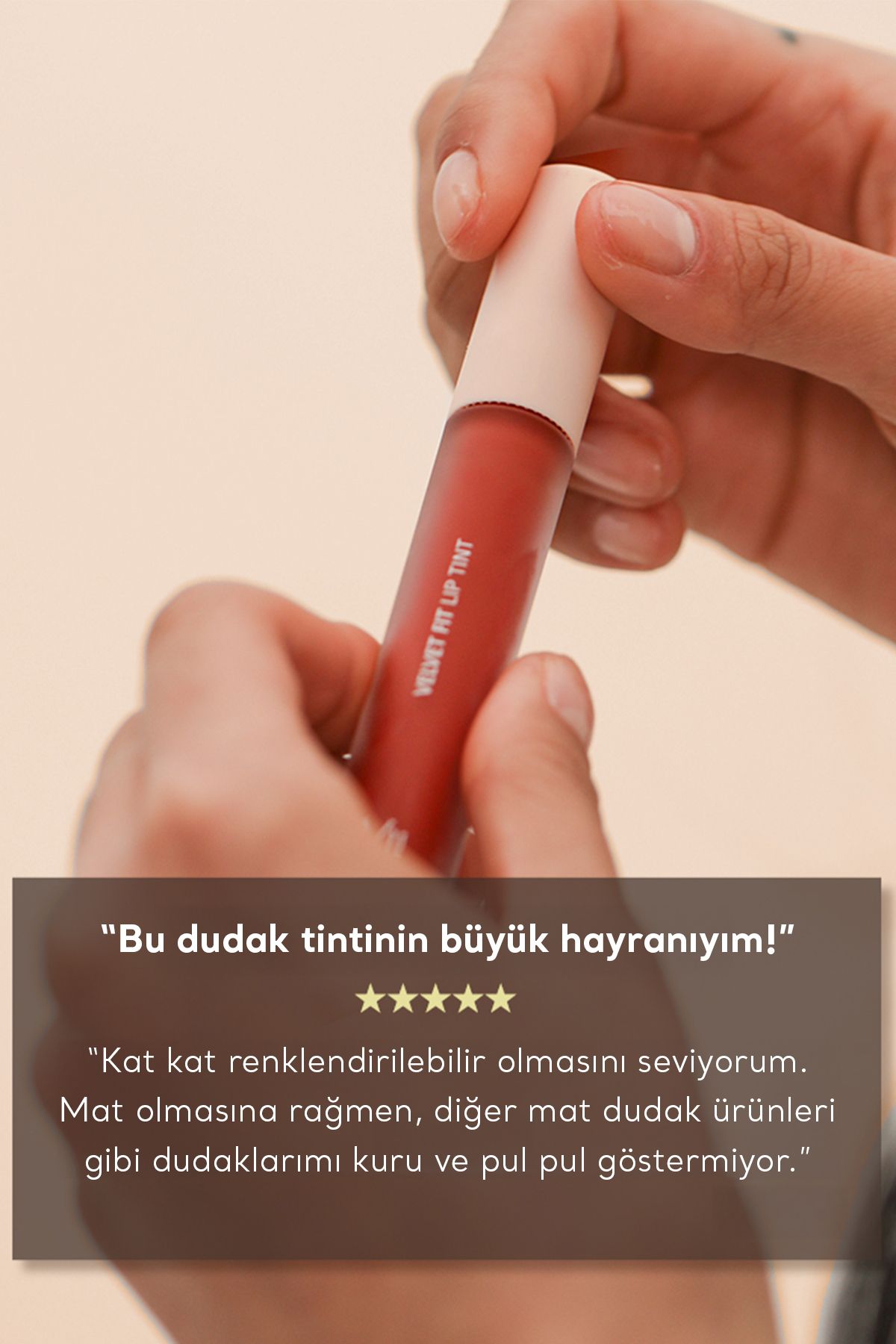 رژ لب TINT FIT RUBY PINK 4.7G MATTE & CREAMY LIP TINTI Village 11 Factory