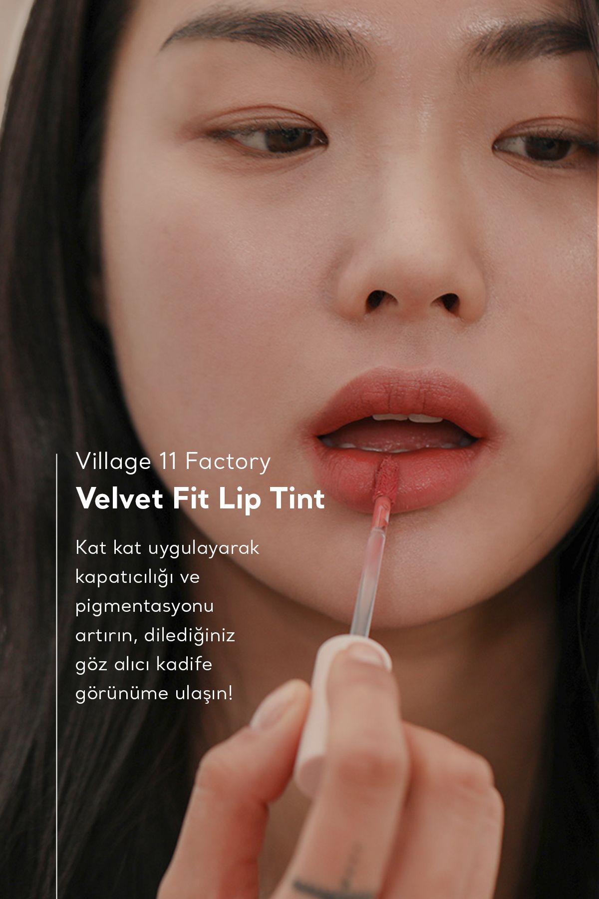 Village 11 Factory-Velvet Fit Lip Tint Mood Violet 4.7g - Matte & Creamy Lip Tint 2