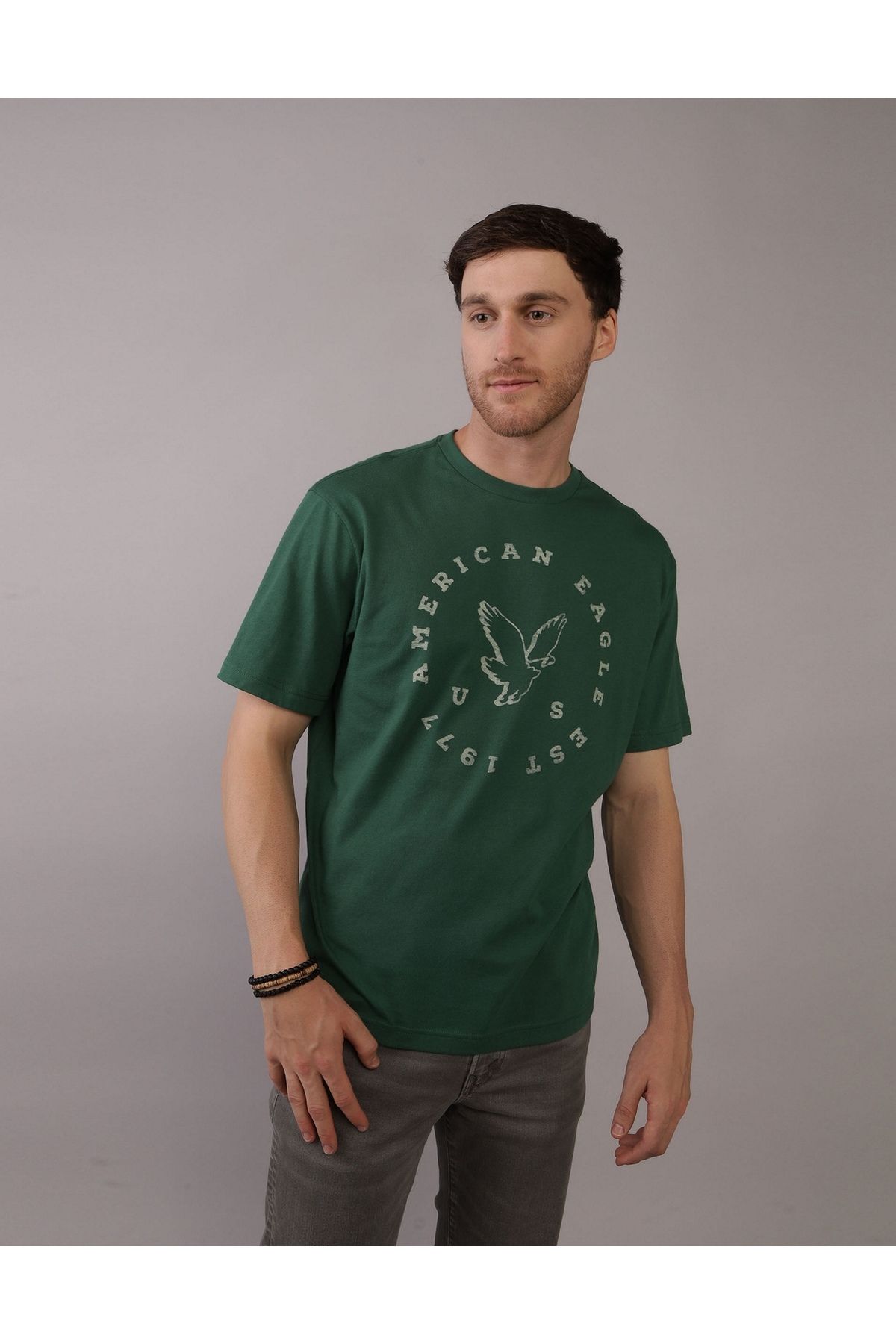 AMERICAN EAGLE-AE Logo Graphic T-Shirt 1