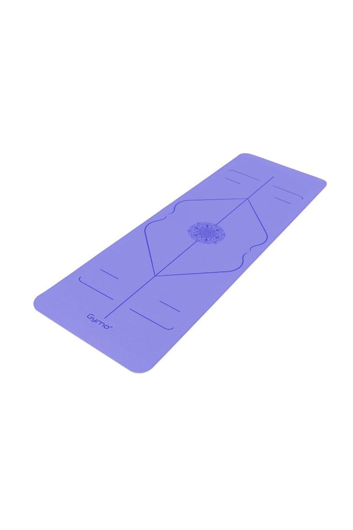 زیرانداز پیلاتس چند رنگ تراز 6mm tpe یوگا Mat Pilates Cushion Lilac Gymo