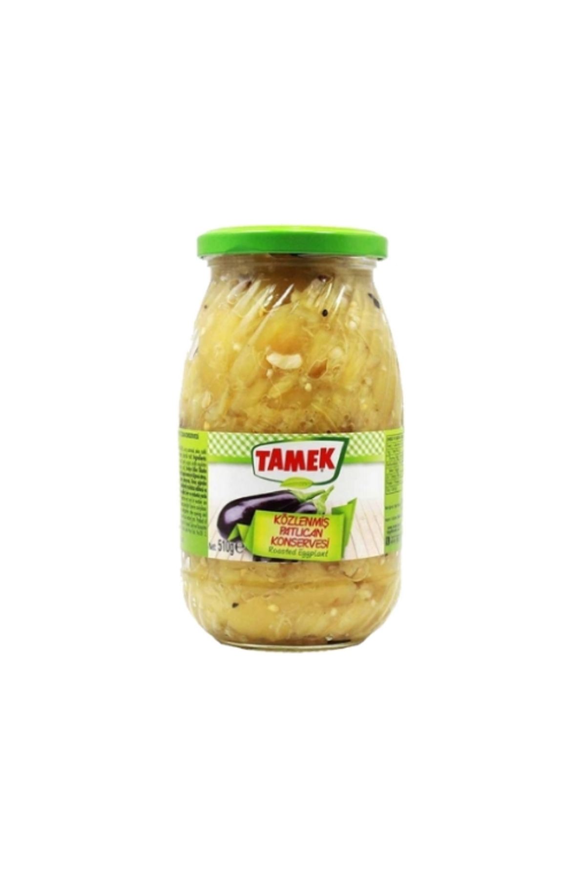 TAMEK Közlenmiş Patlıcan 510 Gr. (6'LI)