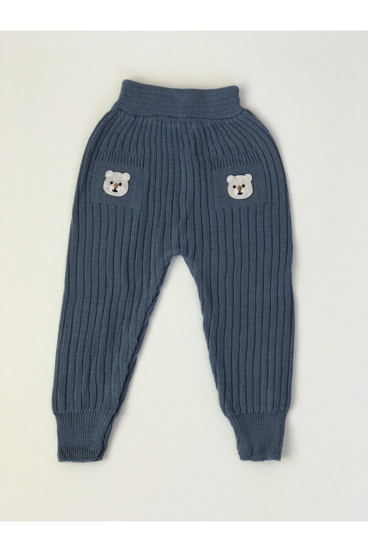 Meriç bebe Fitilli Ayılı Bebek Triko Tayt fotoğrafı 3 (önizleme)
