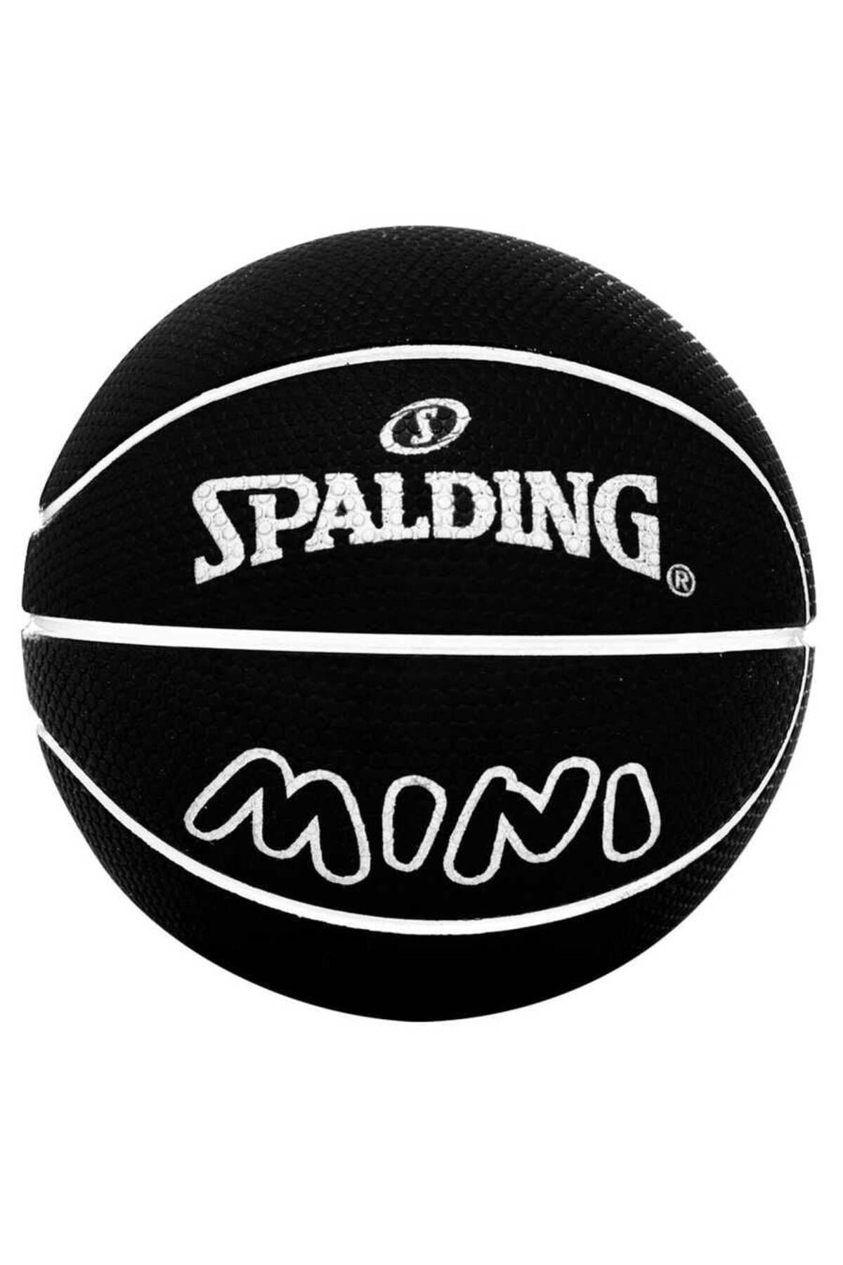 SPALDING-كرة سلة سبالدين سوداء صغيرة 2021 - مقاس 0.5 51335z 1