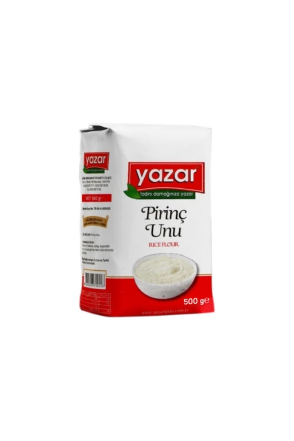 YAZAR Pirinç Unu 500 Gr. (6'LI)