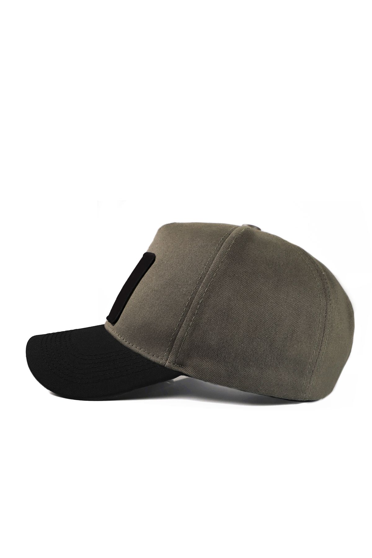 BlackBörk-V1 Baseball Unisex Khaki-Black Brim Hat - with 1 Code Logo 4