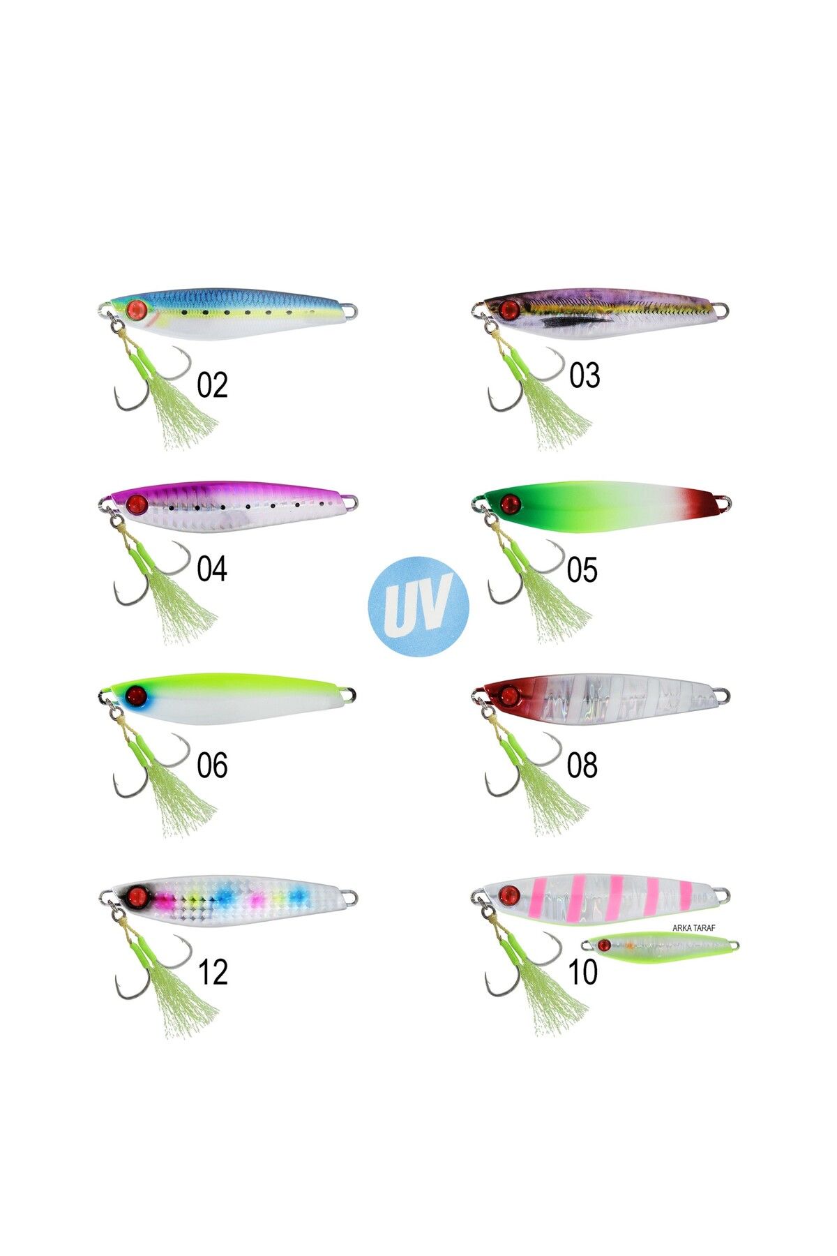 CAPTAIN 3633 Emotion Jigger 40gr Light Jig Suni Yem 05