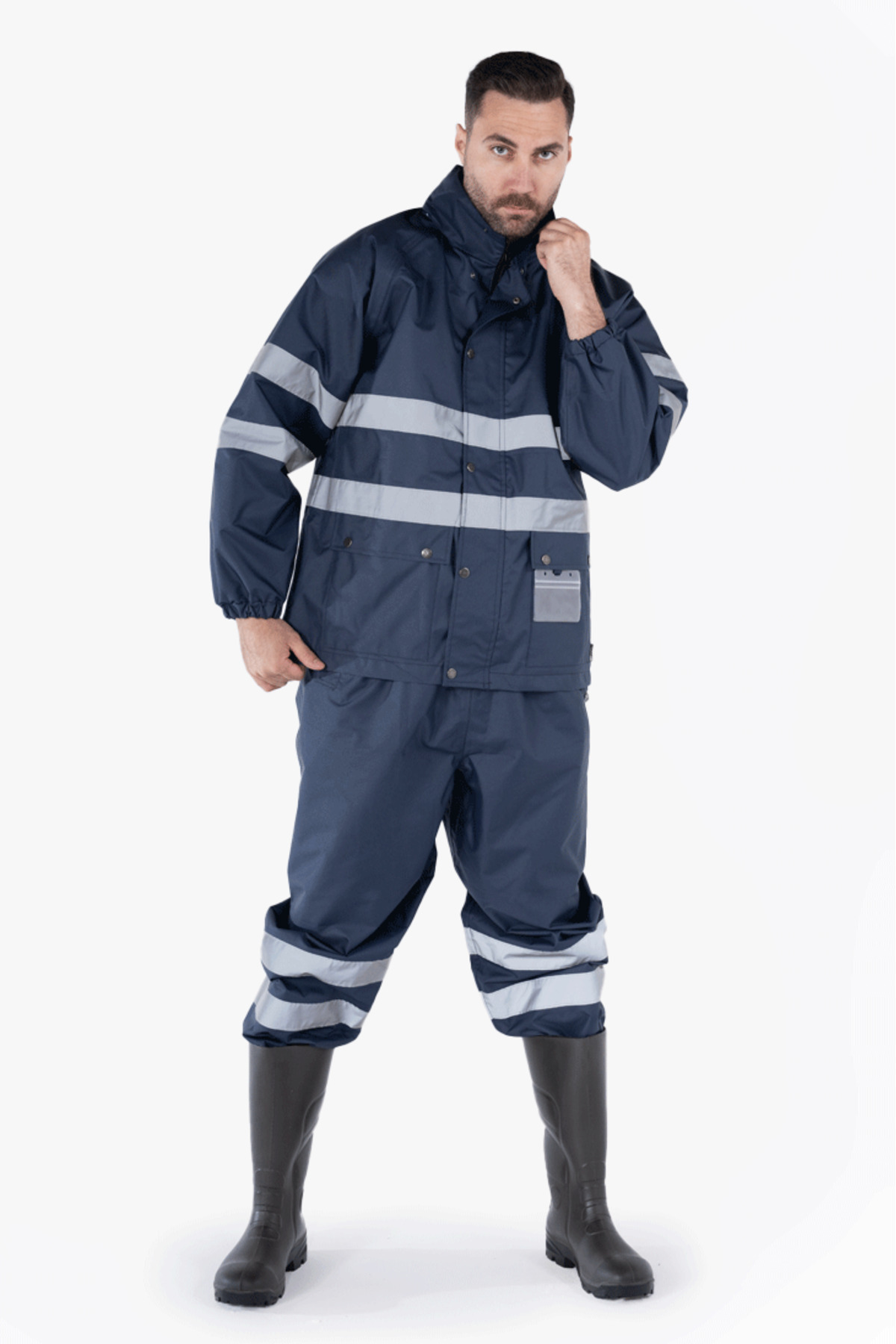 Hi - Vis Reflektörlü Yağmurluk Takım — سرمهای OWL 8100