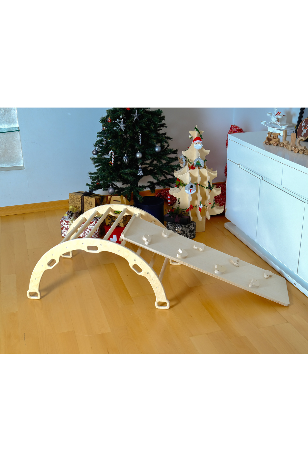 ست صخره‌نوردی بالشتکی پیکلر | ست بازی مونته‌سوری | مثلث - کمربند - رمپ - بالش