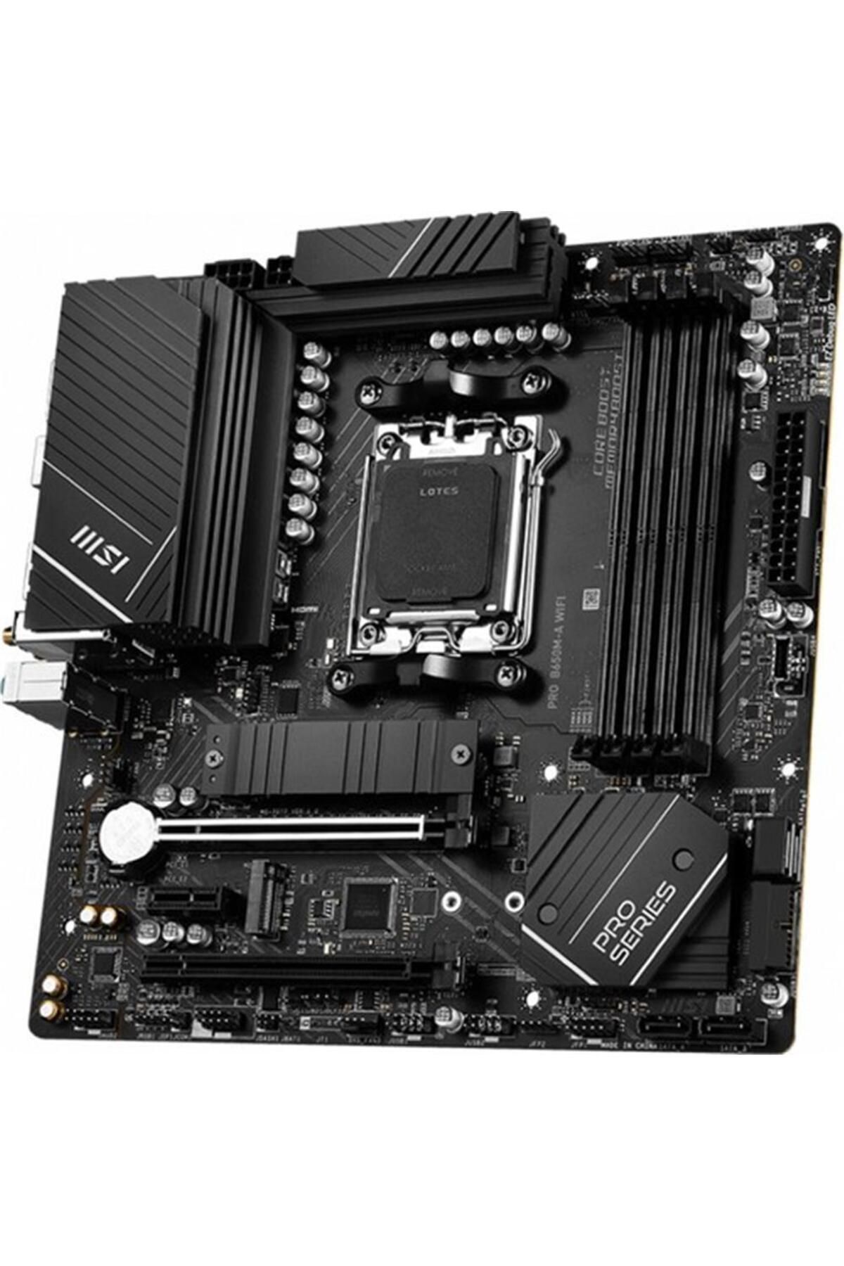MSI-Mb Pro B650m-a Wifi Am5 Ddr5 6400mhz(OC) HDMI Dp M.2 Usb3.2 2.5g Lan Wifi 6e Matx اللوحة الأم 2