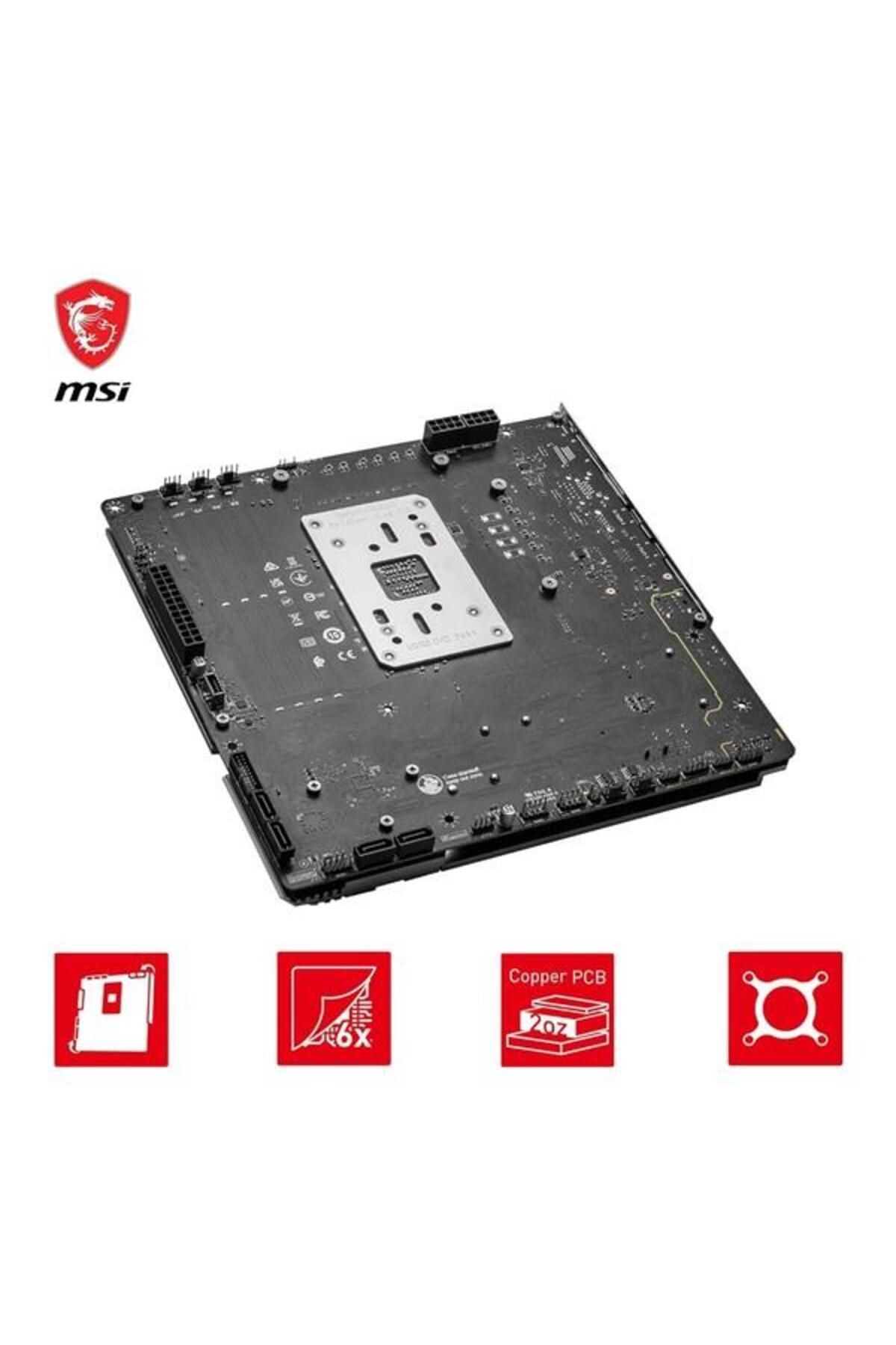 MSI-B650M Project Zero Wifi-6E Ddr5 Hdmi-Dp Pcie 4.0 Am5 Matx 3