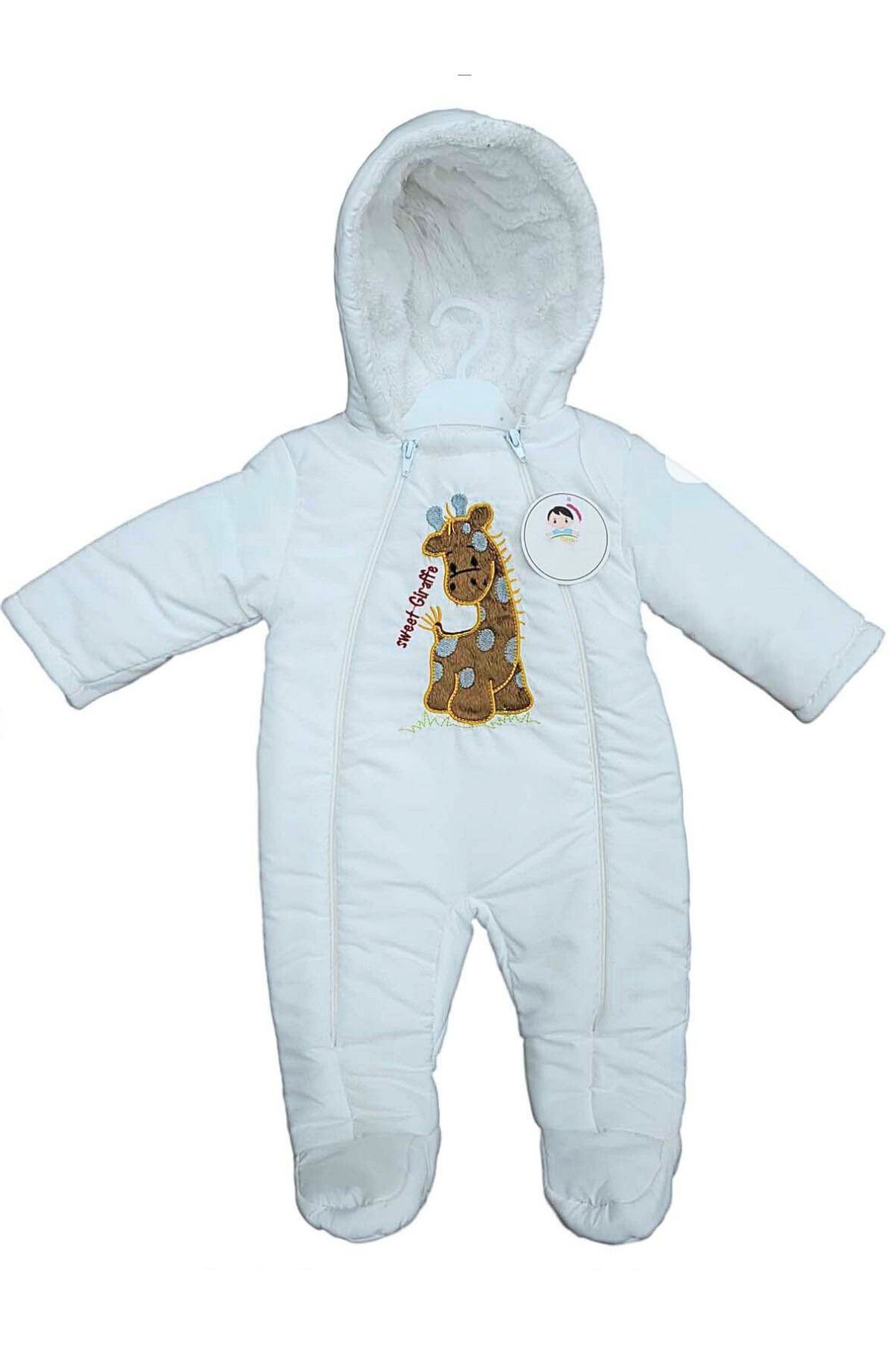 MAXI DRY-Unisex Baby Astronaut Jumpsuit - Waterproof Monthly Series 1