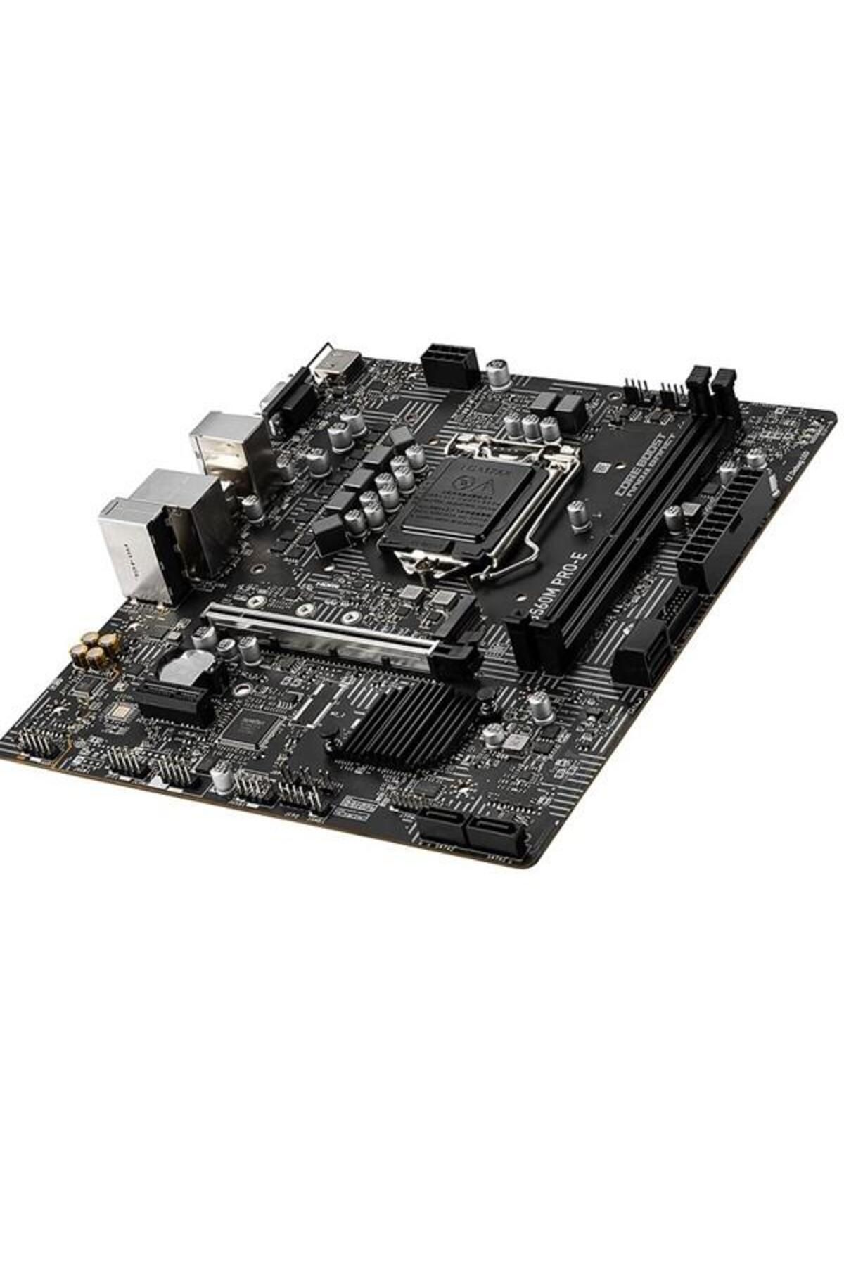 MSI-B560m Pro-e DDR4 M2 PCIE NVMe HDMI PCIE 16x V4.0 1200p V2 Matx 4