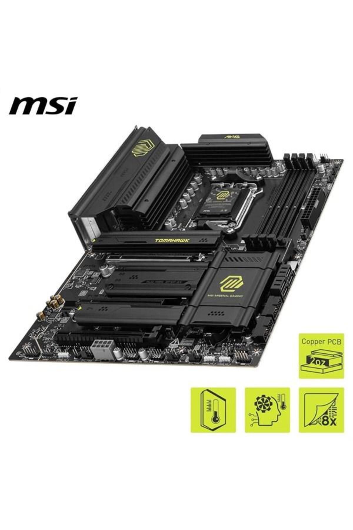 MSI-Mag X870 Tomahawk Wifi-7 Ddr5 Hdmi-Dp Pcie 5.0 Am5 Atx 3