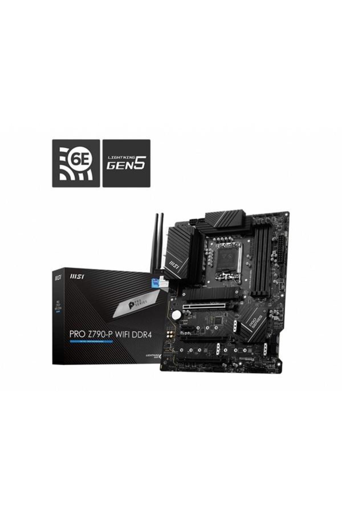 MSI-Pro Z790-P Wifi-6E Ddr4 HDMI Dp Pcie 16X V5.0 1700P Atx - Pc Performance 1