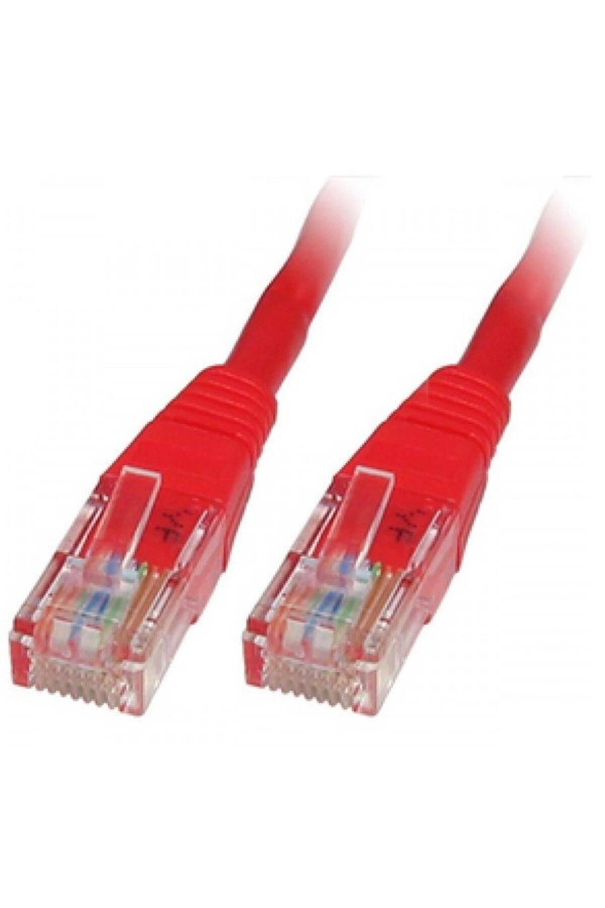 ODS 1M CAT6 UTP LSZH SAF BAKIR KIRMIZI PATCH KABLO