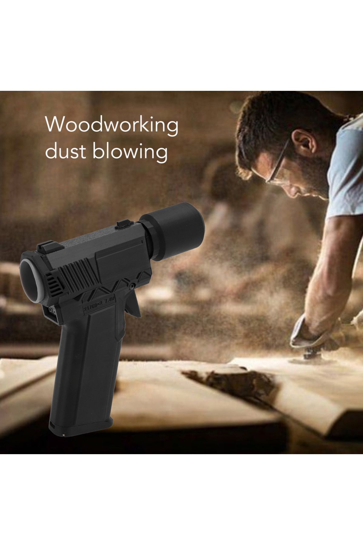Choice-Electric Air Duster Multifunctional Efficient 200000RPM Stepless Speed Type C QC15W Fast Charge J... 6