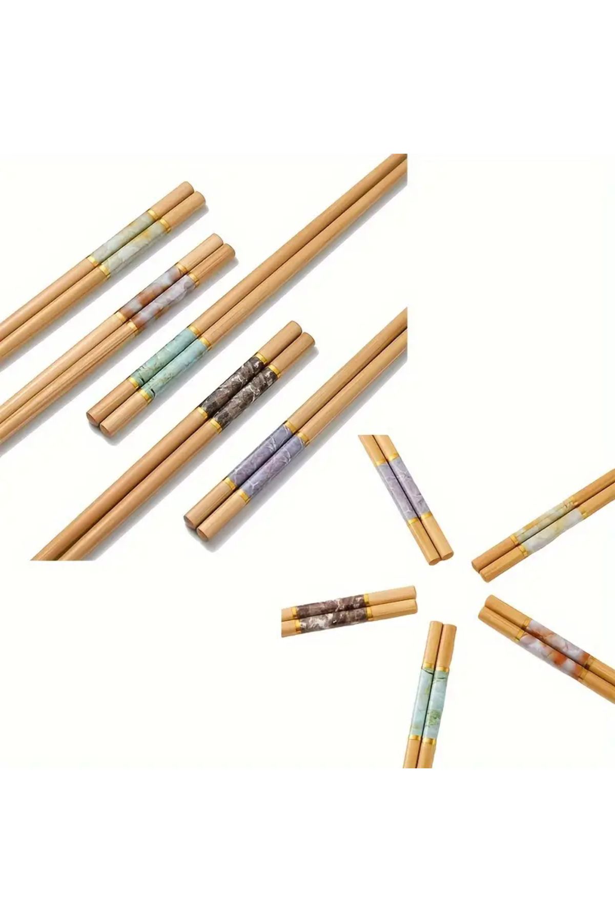 UMAİ-Chopstick Bamboo Chopsticks 1 Pair of 24 cm 4