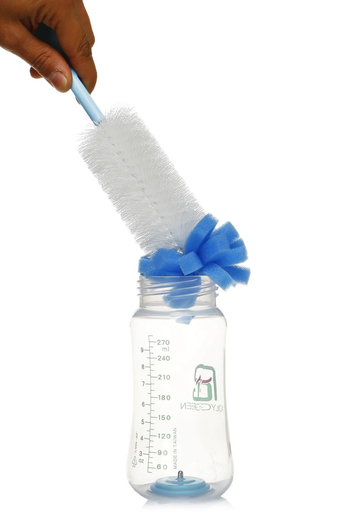 Baby Plus Biberon Temizleme Fırçası, emzik temizleyici, biberon temizleyici fotoğrafı 3 (önizleme)