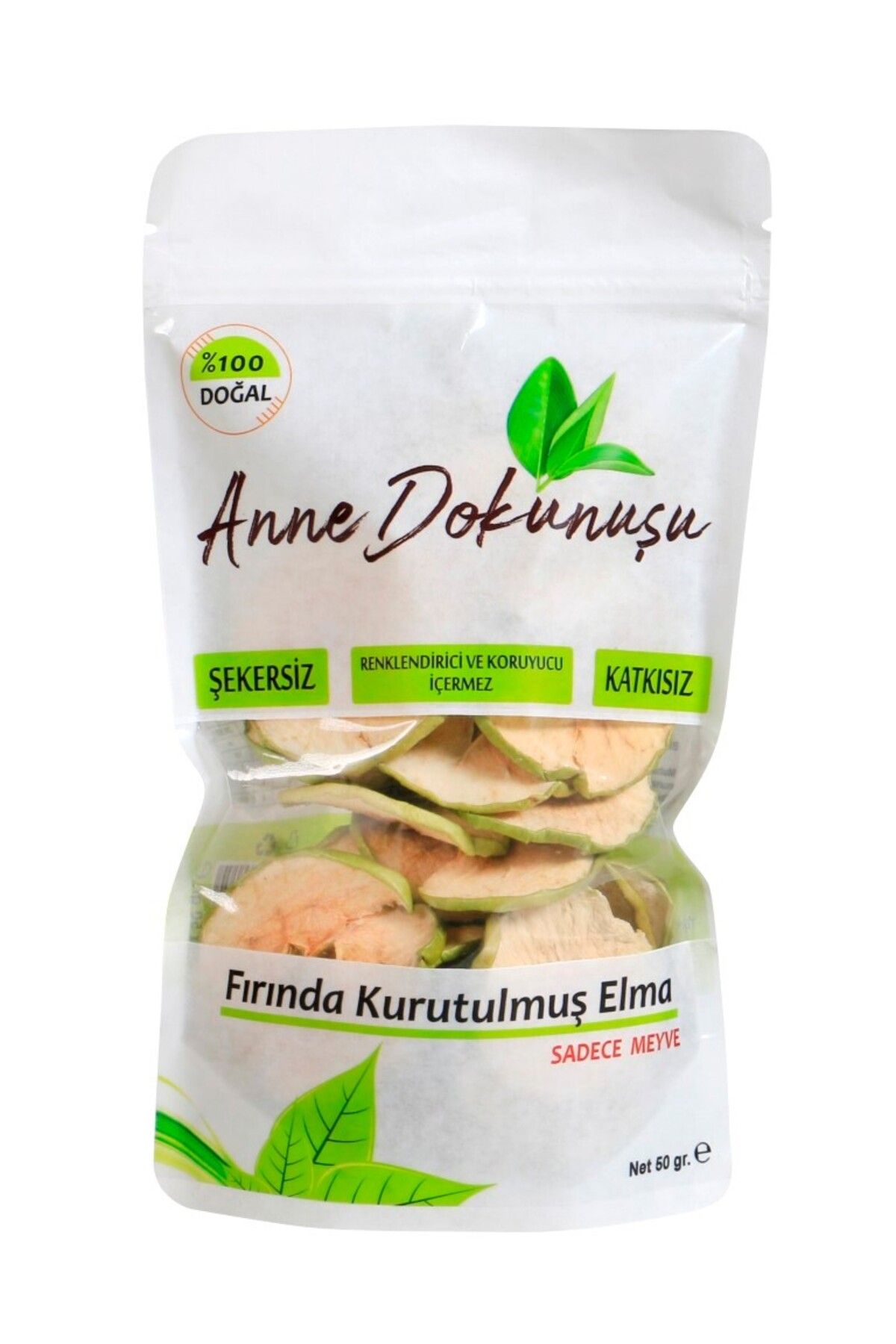 Anne Dokunuşu Fırında Kurutulmuş Elma 30gr - Meyve Cipsi