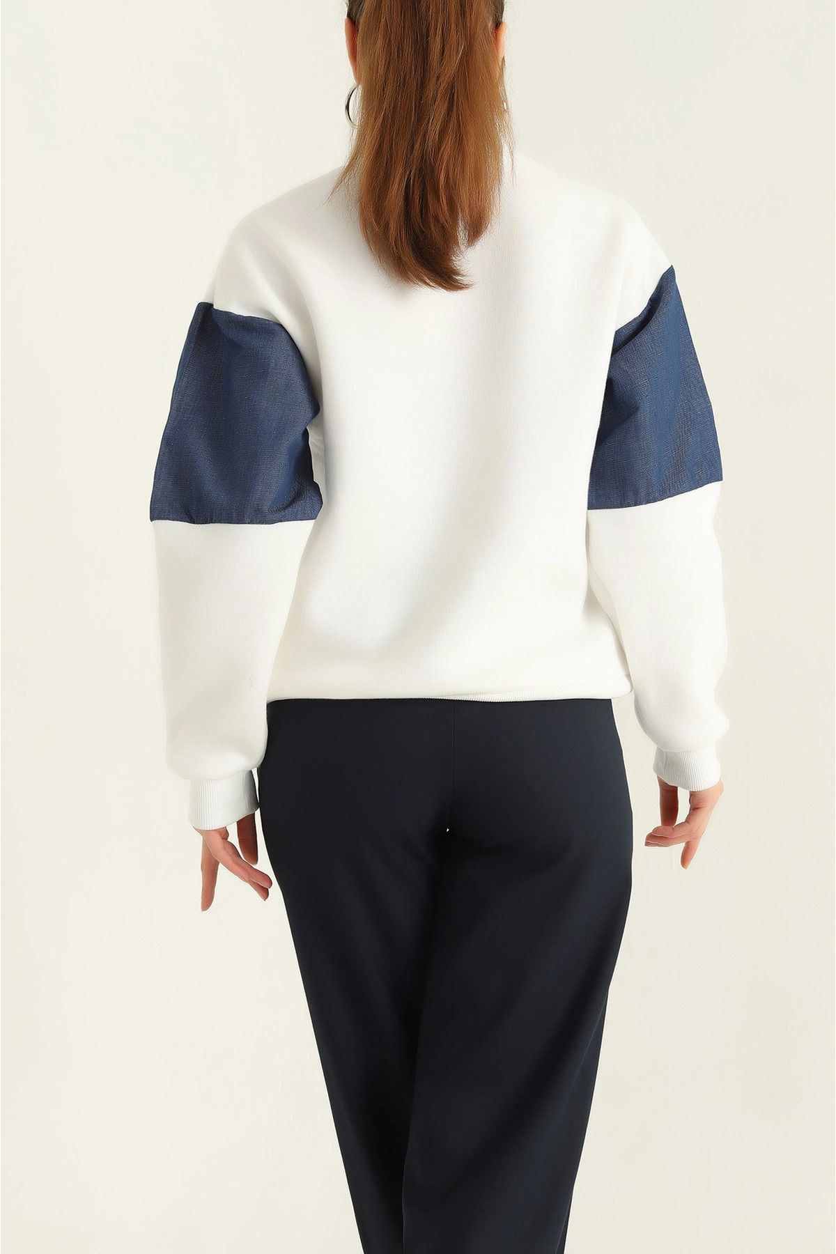 vuvutasarım-New Season White Three String Raised Sweat 3