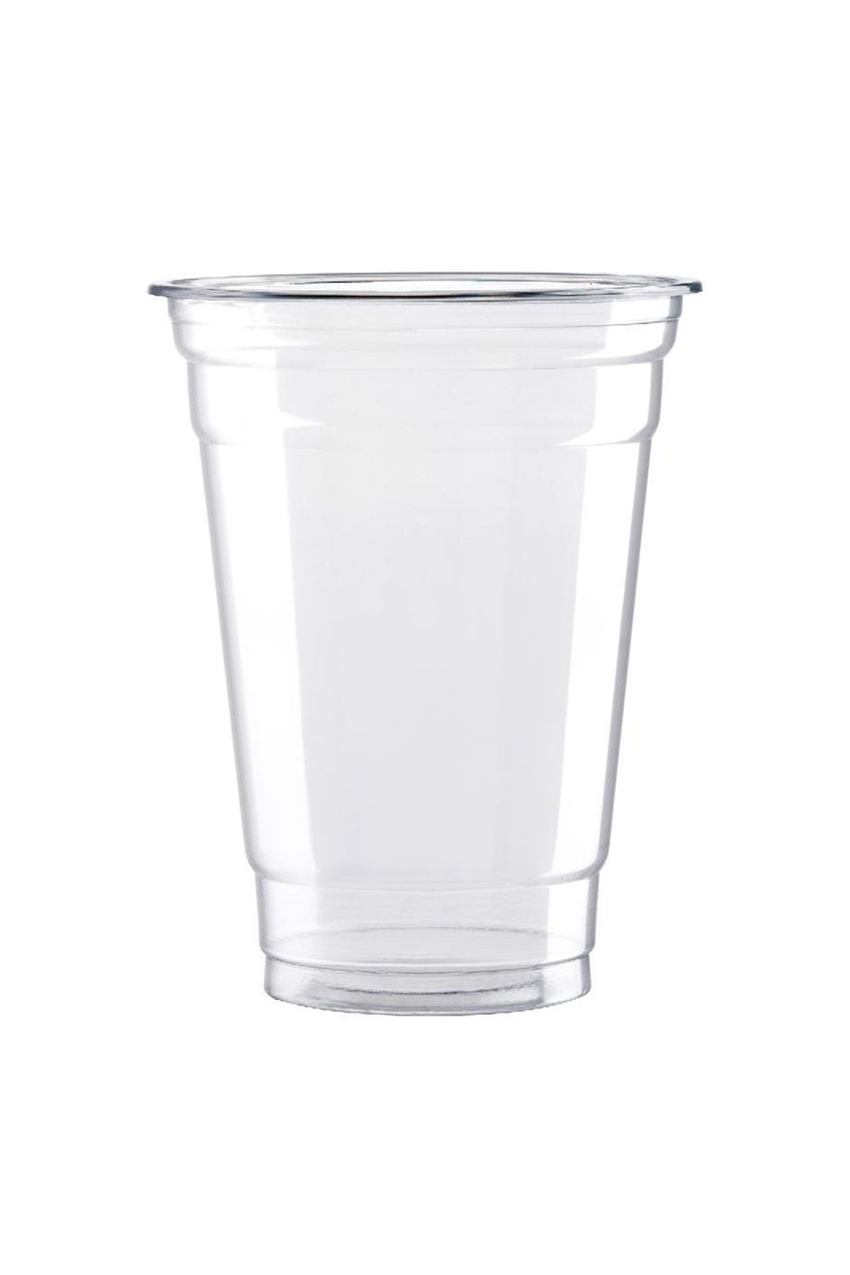 Genel Markalar Tiri Store Sert Plastik Bardak 16 oz 500 ml 50 adet Şeffaf