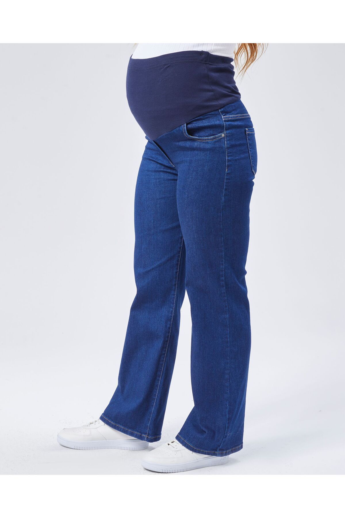 EYLÜLMATERNITY-Wide Leg Maternity Pants 4