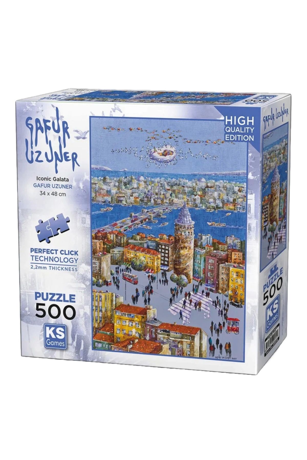 Liodoro Nessiworld KS Games Iconic Galata Puzzle 500 Parça 20072