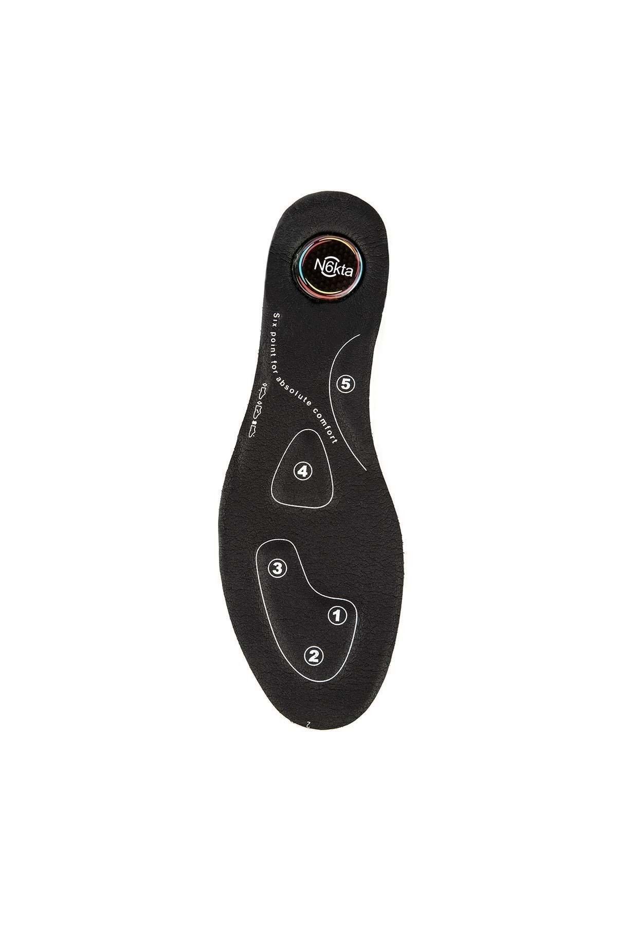 Muya-Ανδρικά παπούτσια από γνήσιο δέρμα Stone Anatomical Sole Heel Spur 6