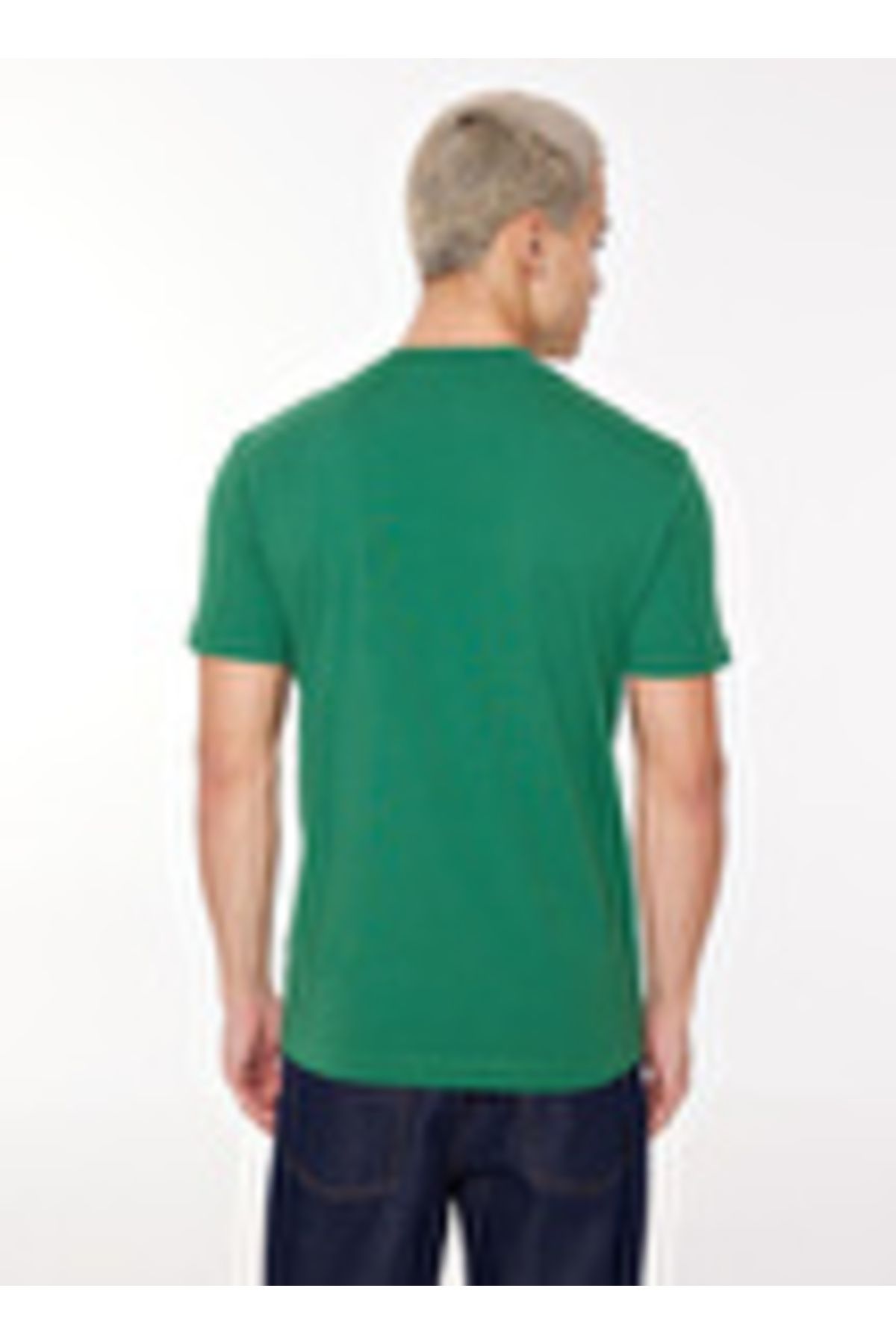 John Richmond-Crew Neck Green Men's T-Shirt Uma23140Ts Size: L 5