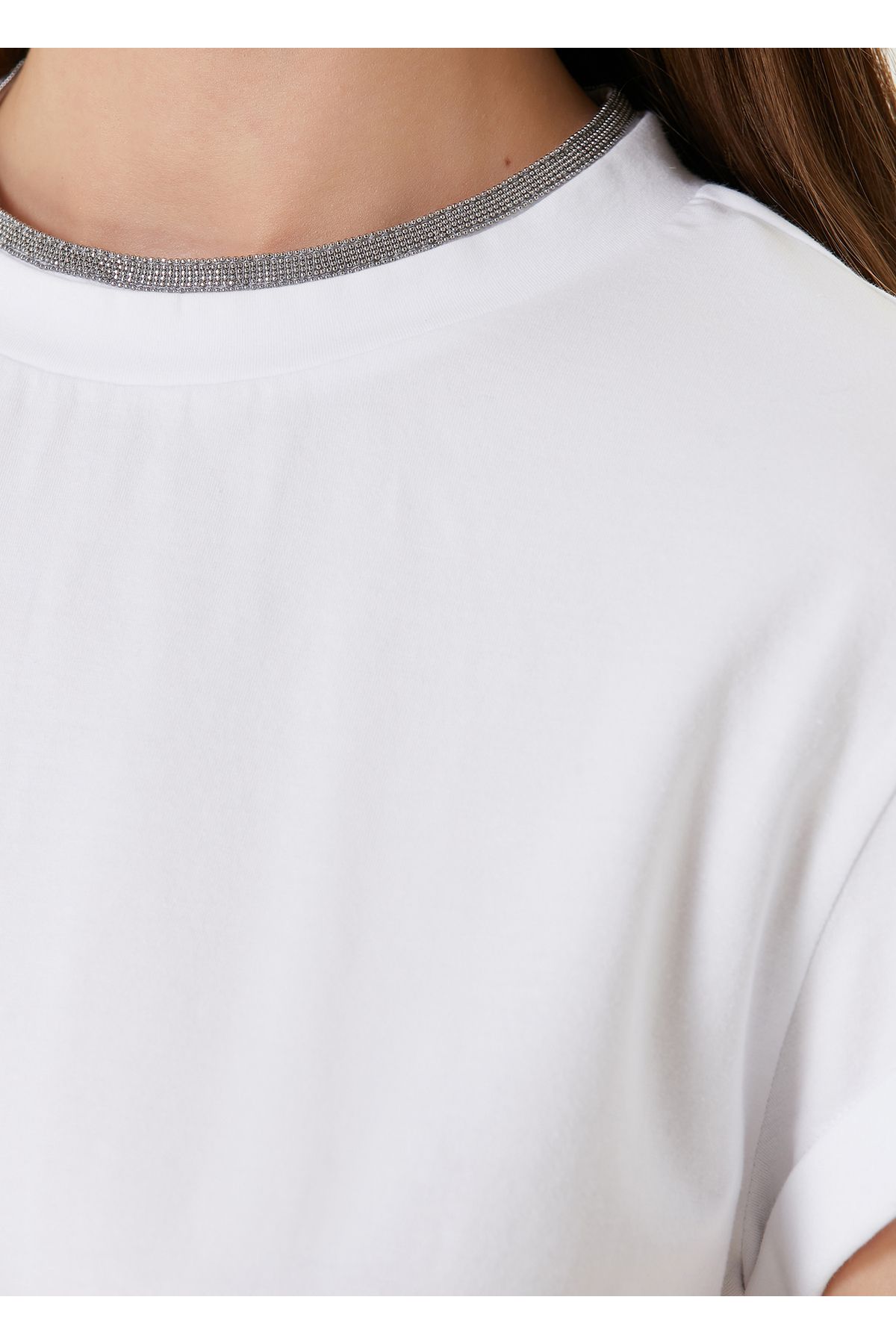 Brunello Cucinelli-White T-Shirt Size: m 4