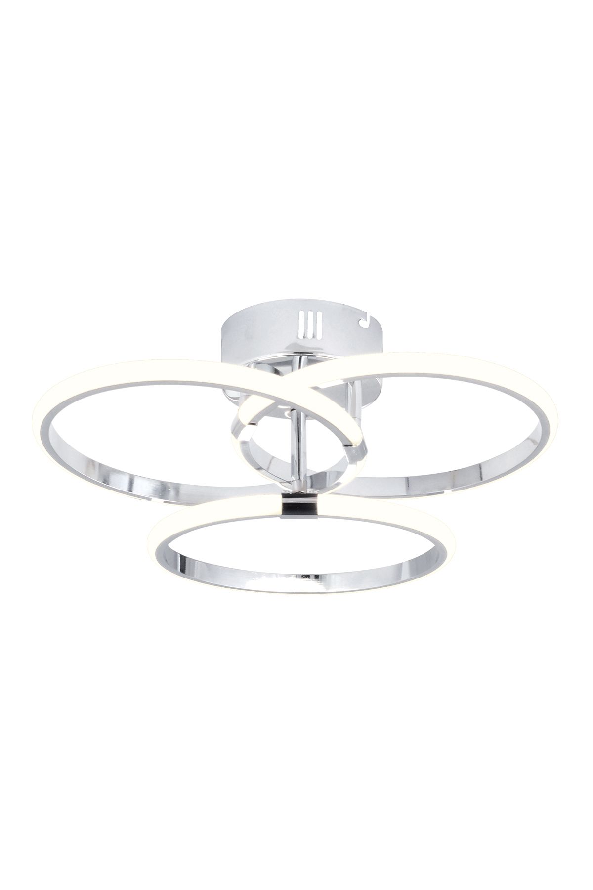 Pl 07 3 Model Krom 3 Renkli Salon Ve Oturma Odası Için Ideal Alüminyum Avize, 40x15 - 2