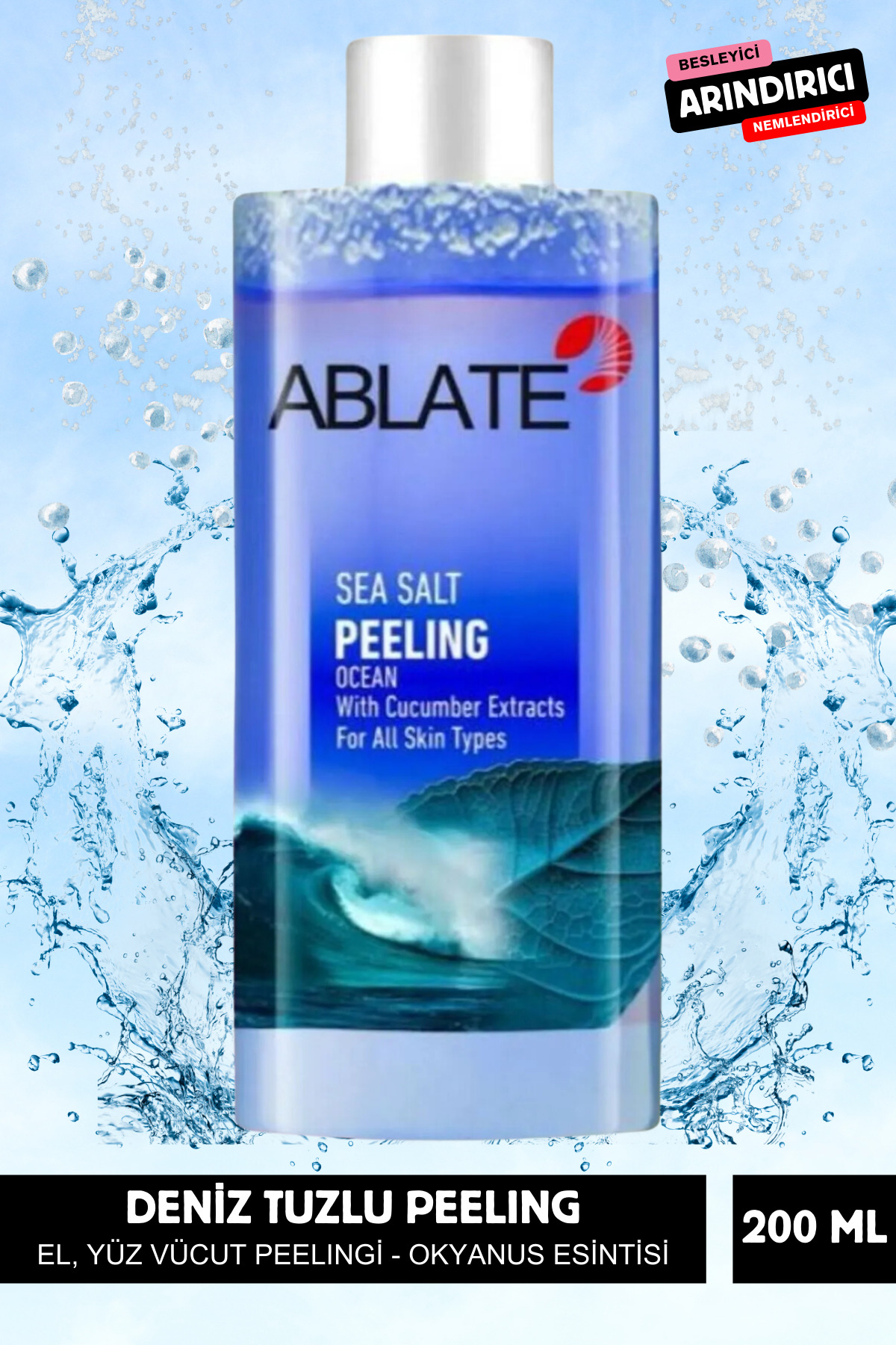Okyanus Esintisi Aromalı Besleyici,batık Giderici Vücut Peeling 200 Ml. — P2 — تصویر 6 از 9