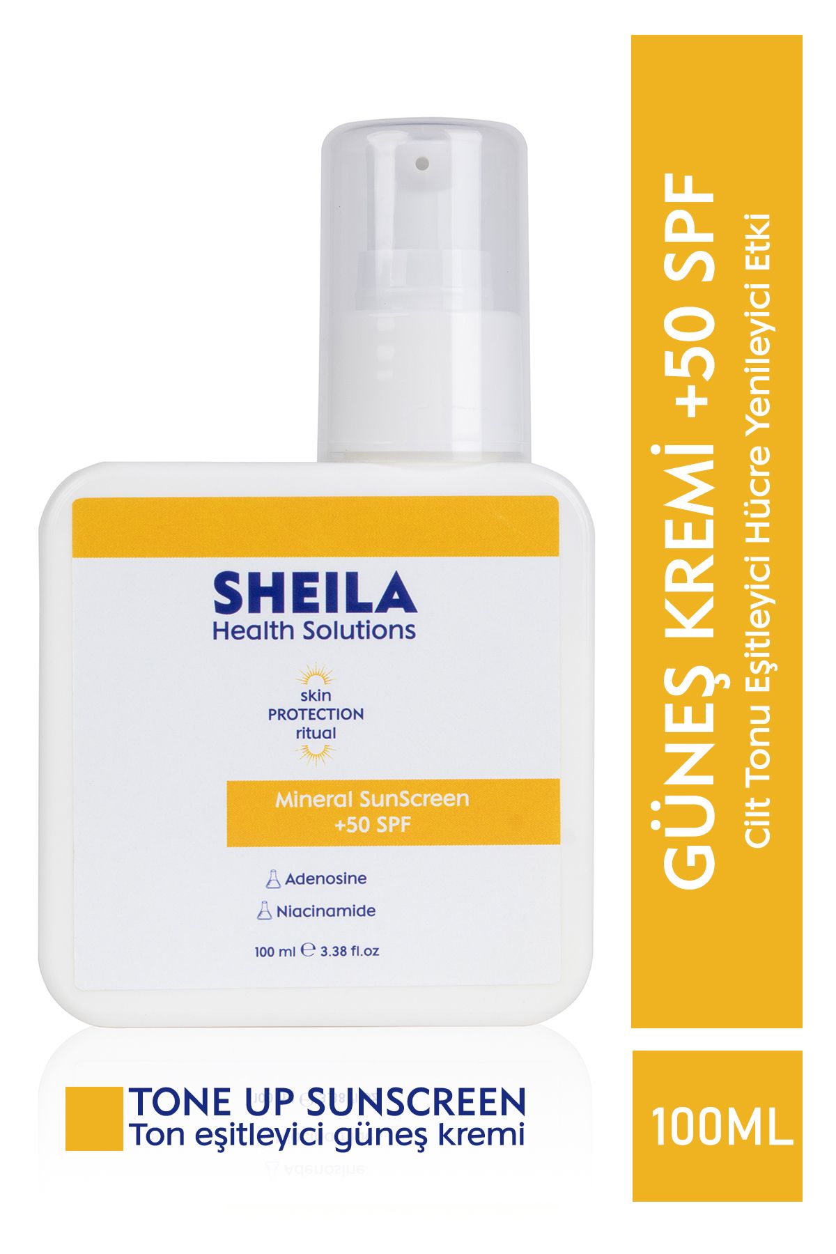 Sheila Health Solutions Su Bazlı Güneş Kremi +50 SPF