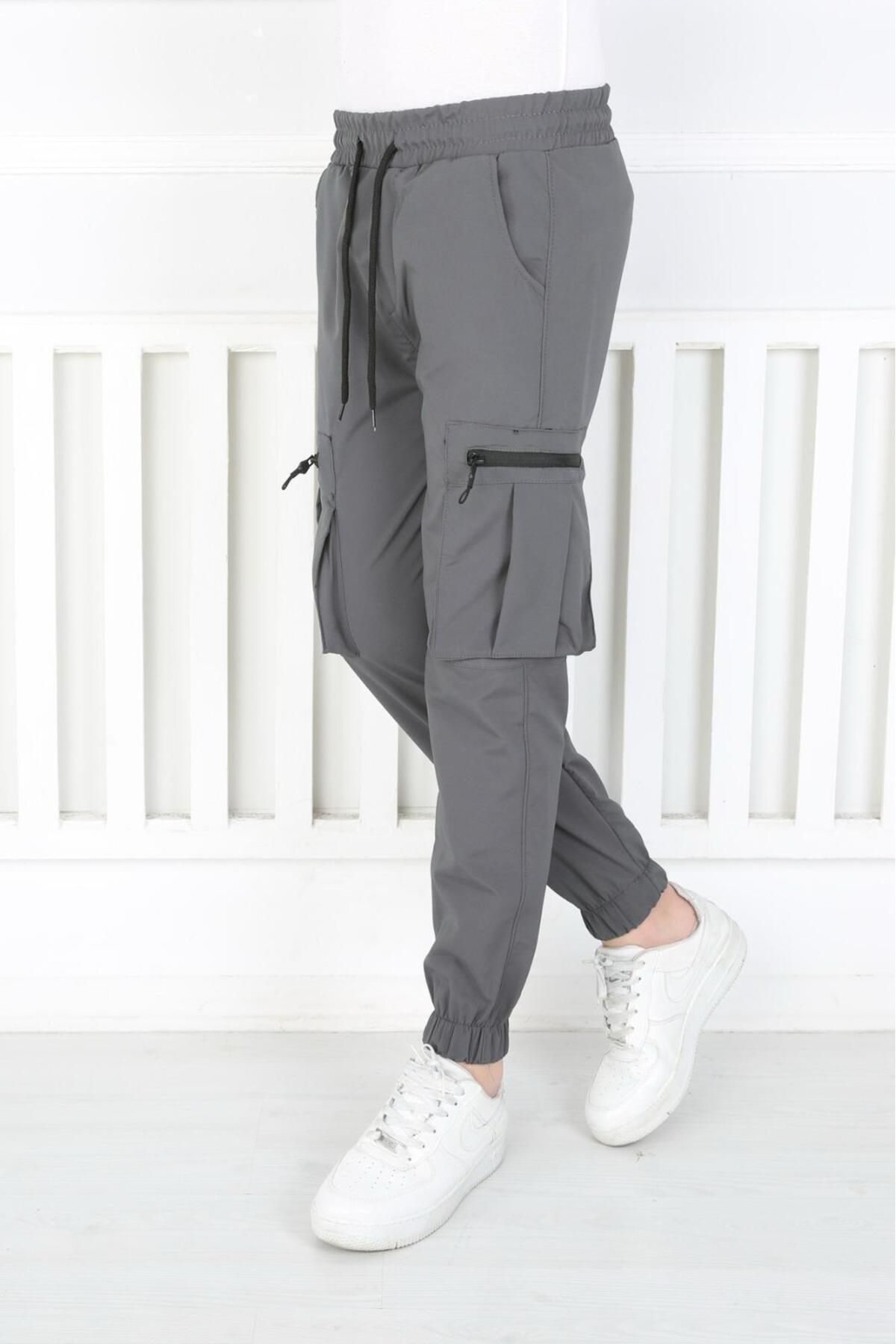 Pina Kids-بنطال كارجو باراشوت للأولاد PNT.5219 2