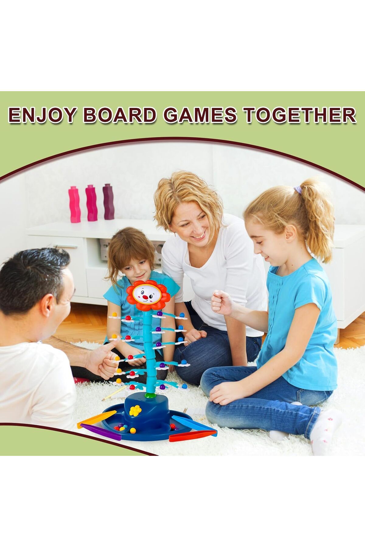 Arabest-Shaking Sunflowers Board Games for Adults 4 Players Family Games Places 4