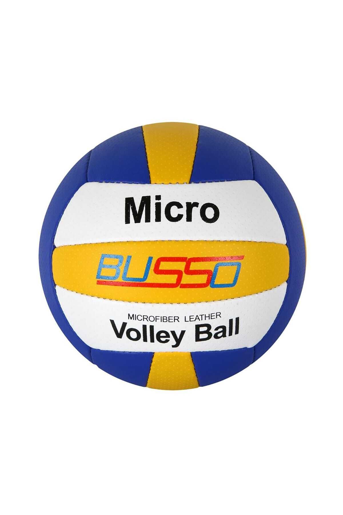 Mhm Collections Mıcro Voleybol Topu (Sarı-Mavi-Beyaz) 606JSERI