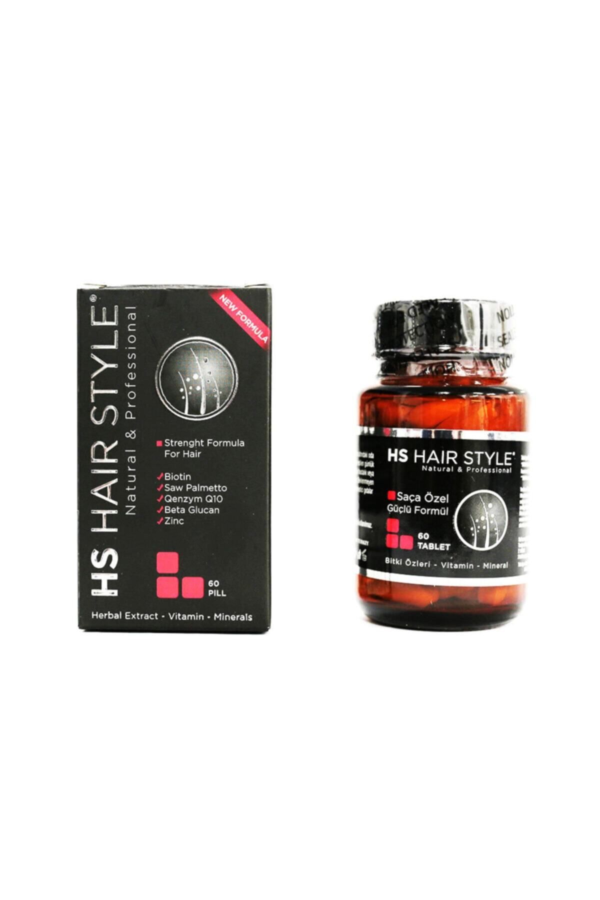 Hs Hair Style-Biotin Hair Nourishing Tablet 60Pcs (Hair Aport and Hair Rash) 3
