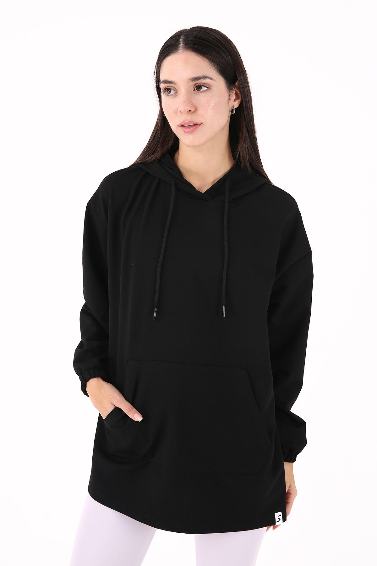 Scorp-Empress Black Women's Hooded Sweatshirt 3