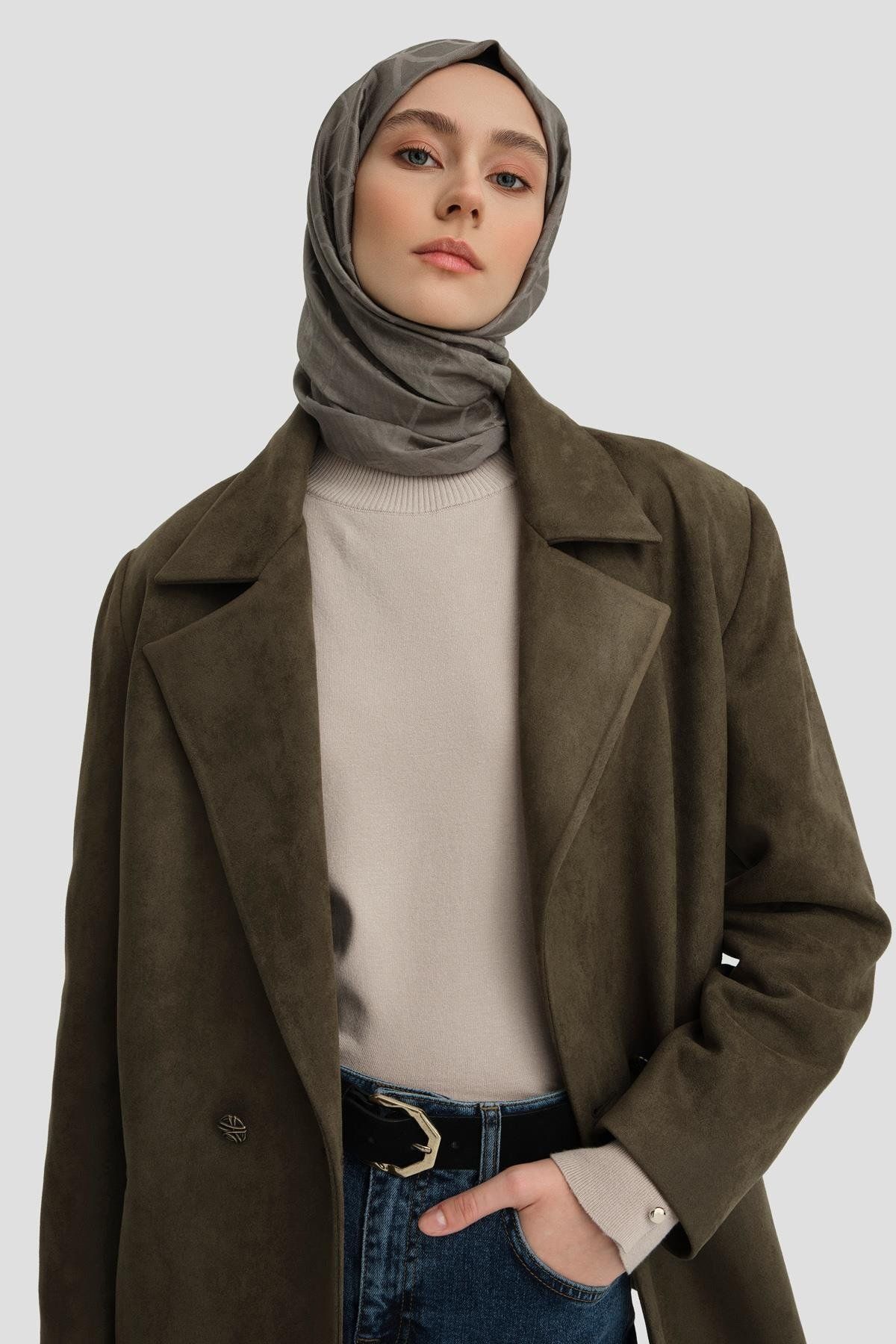 ژاکت بلیزر جیر 24k5710 خاکی Armine